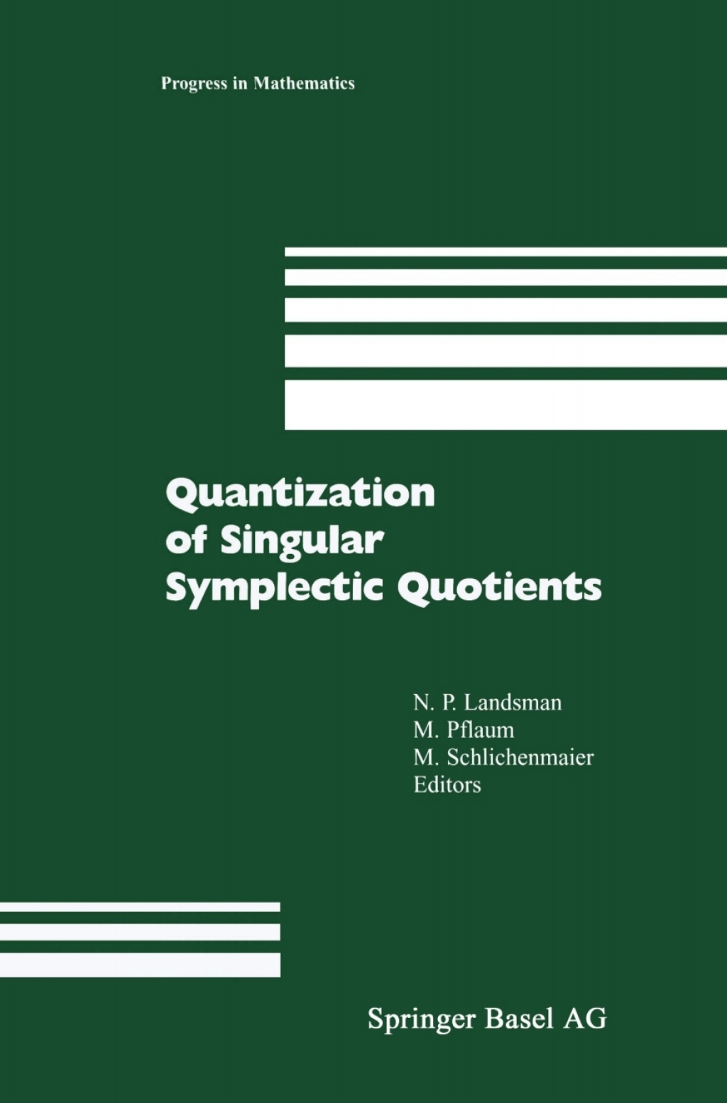 Quantization of Singular Symplectic Quotients 1st Edition â€“ PDF/EPUB Version Downloadable
