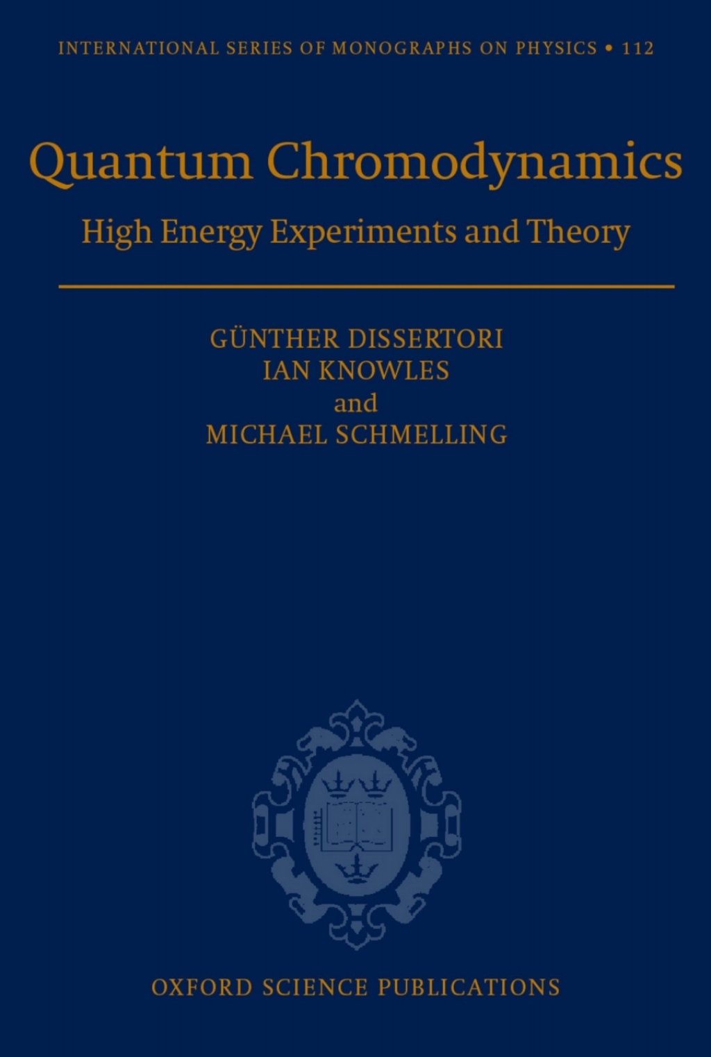 Quantum Chromodynamics High Energy Experiments and Theory  â€“ PDF/EPUB Version Downloadable