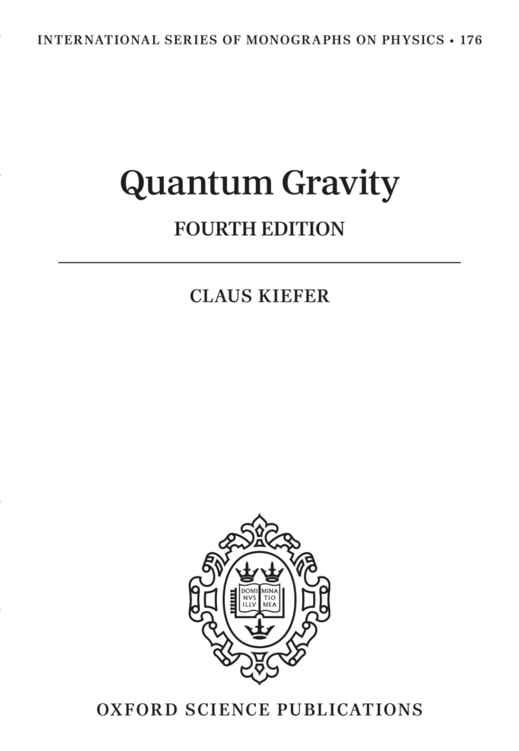 Quantum Gravity Fourth Edition 4th Edition â€“ PDF/EPUB Version Downloadable