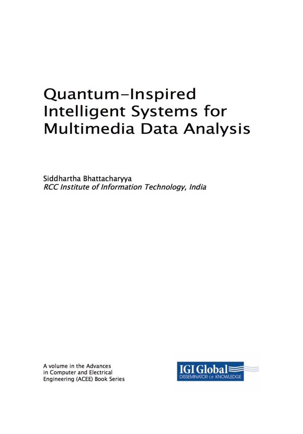 Quantum-Inspired Intelligent Systems for Multimedia Data Analysis  â€“ PDF/EPUB Version Downloadable