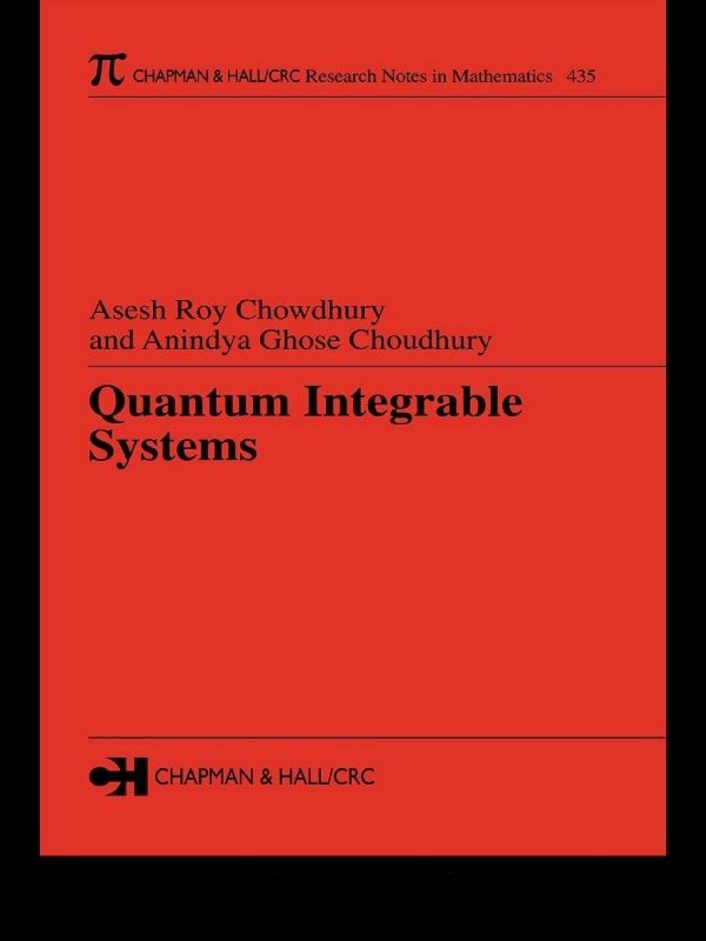 Quantum Integrable Systems 1st Edition â€“ PDF/EPUB Version Downloadable