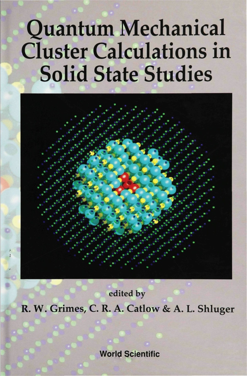 QUANTUM MECHANICAL CLUSTER CALULATIONS..  â€“ PDF/EPUB Version Downloadable