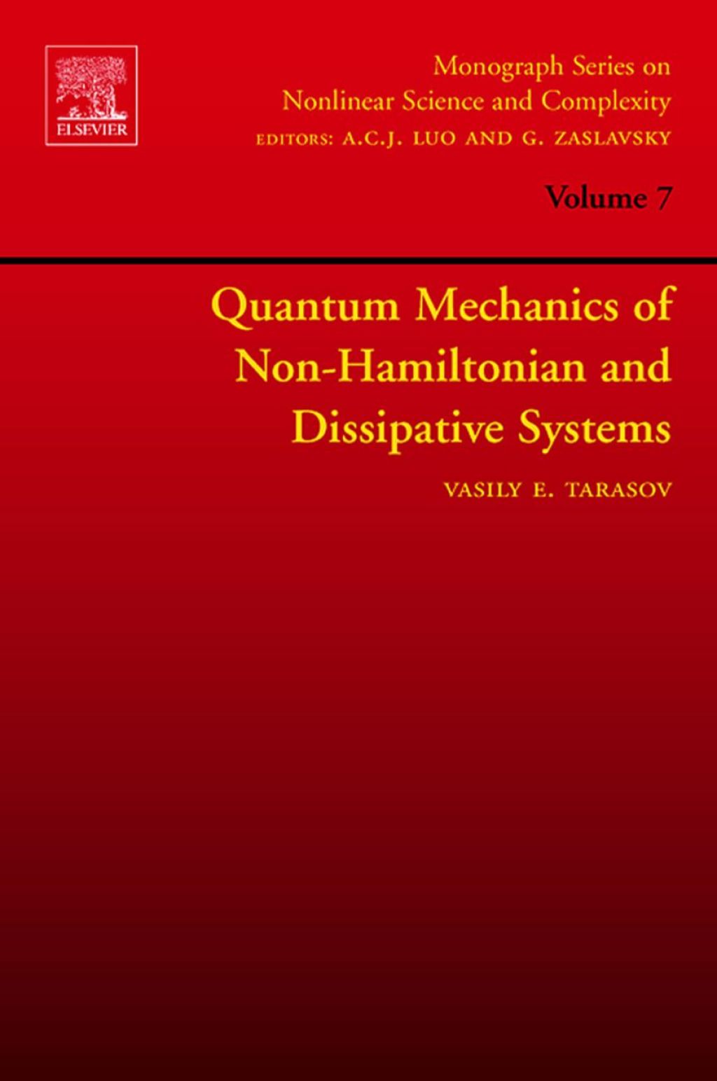 Quantum Mechanics of Non-Hamiltonian and Dissipative Systems  â€“ PDF/EPUB Version Downloadable