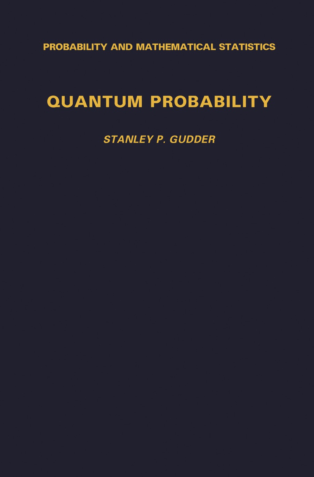 Quantum Probability  â€“ PDF/EPUB Version Downloadable