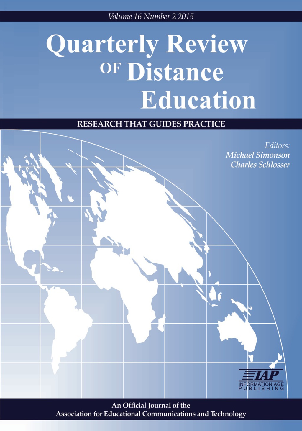 Quarterly Review of Distance Education - Journal Issue: Volume 16 #2  â€“ PDF/EPUB Version Downloadable