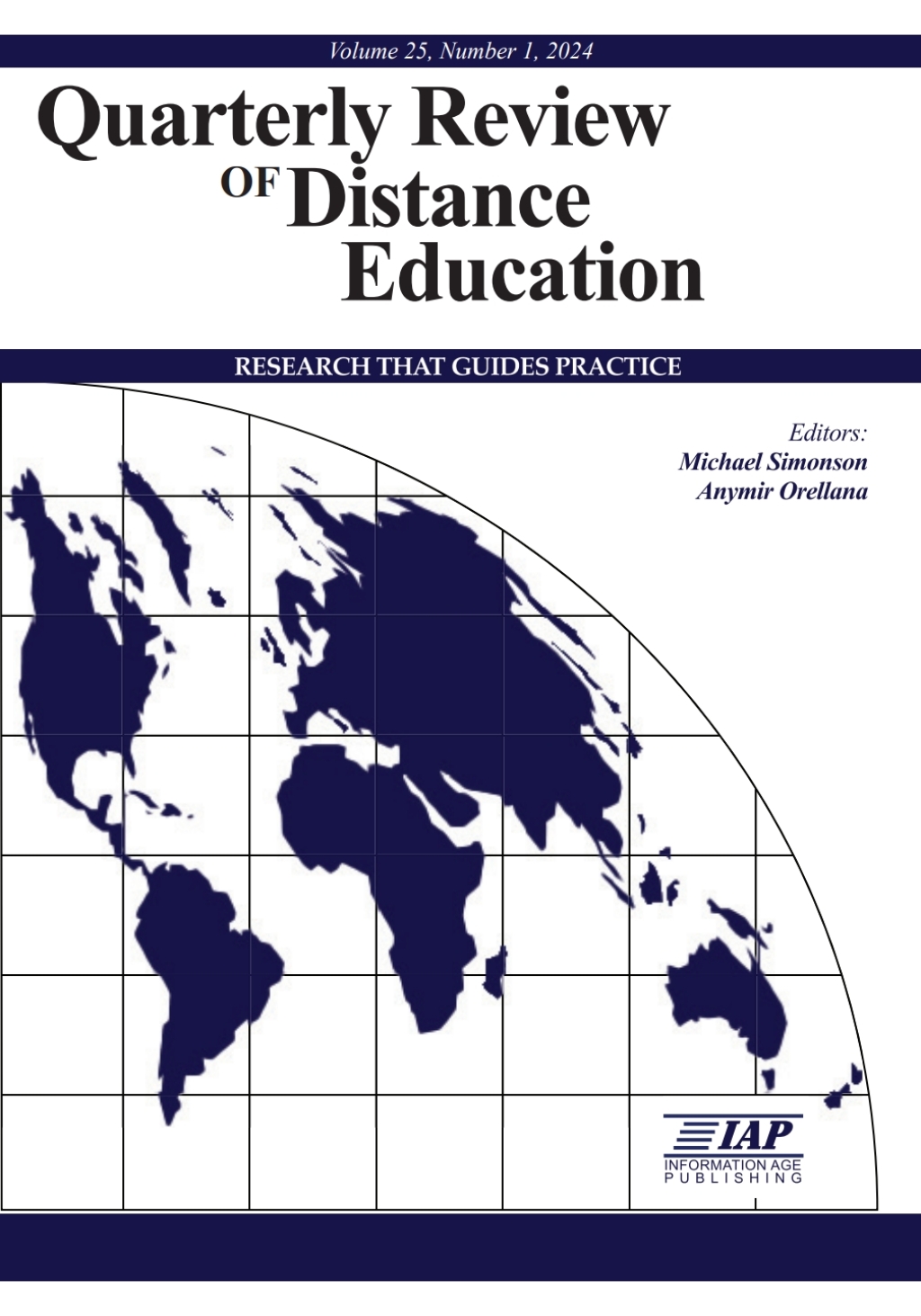 Quarterly Review of Distance Education: Volume 25 #1  â€“ PDF/EPUB Version Downloadable
