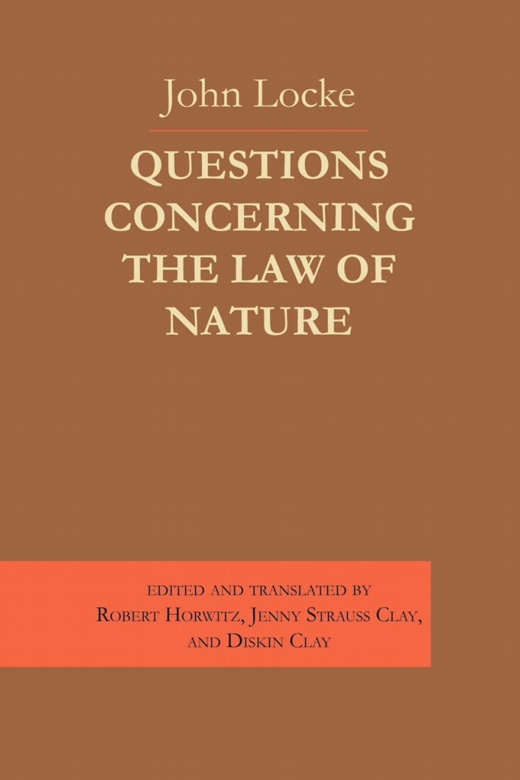 Questions Concerning the Law of Nature  â€“ PDF/EPUB Version Downloadable