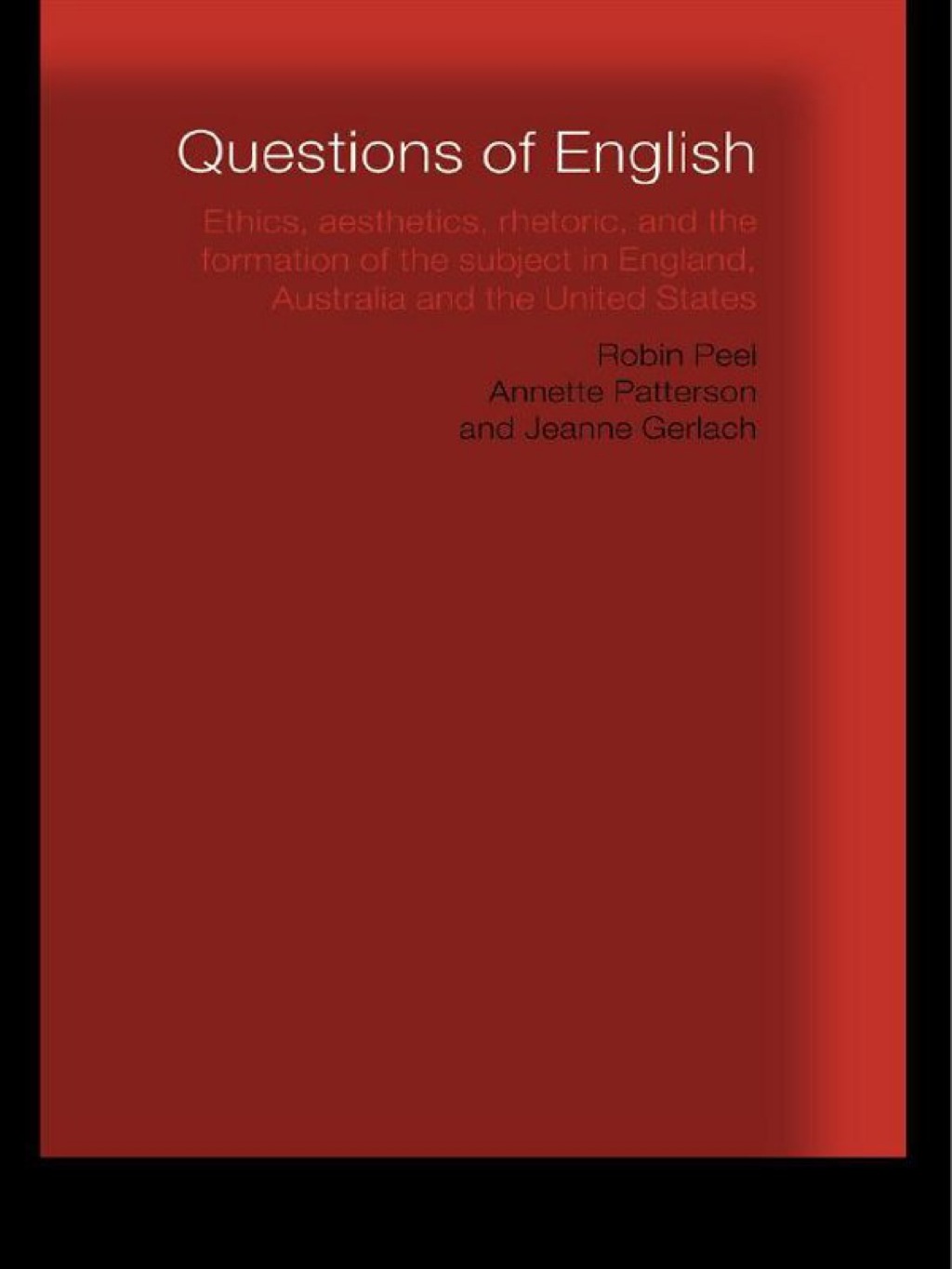 Questions of English Aesthetics, Democracy and the Formation of Subject 1st Edition â€“ PDF/EPUB Version Downloadable