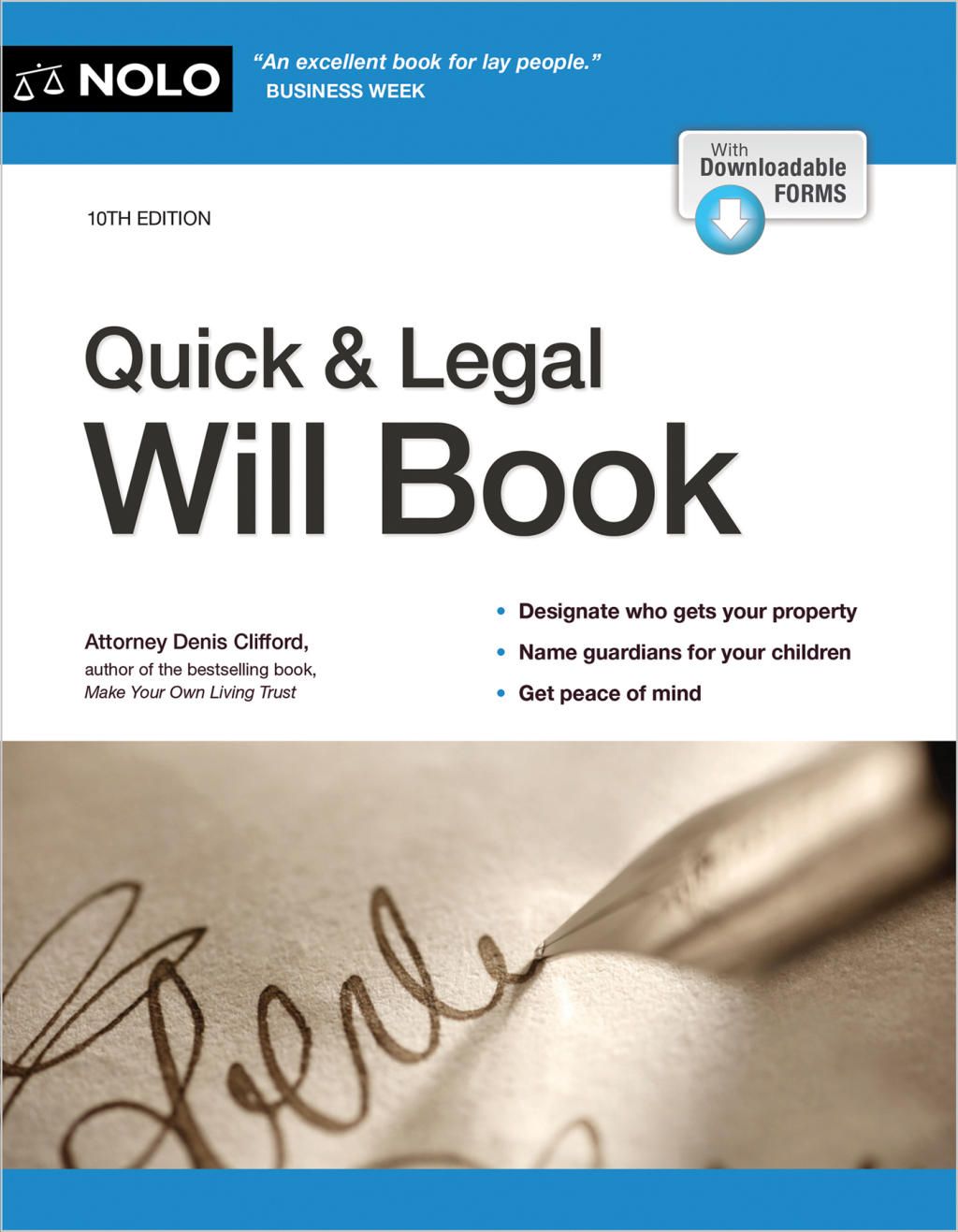 Quick & Legal Will Book 10th Edition - (PDF/EPUB Version)