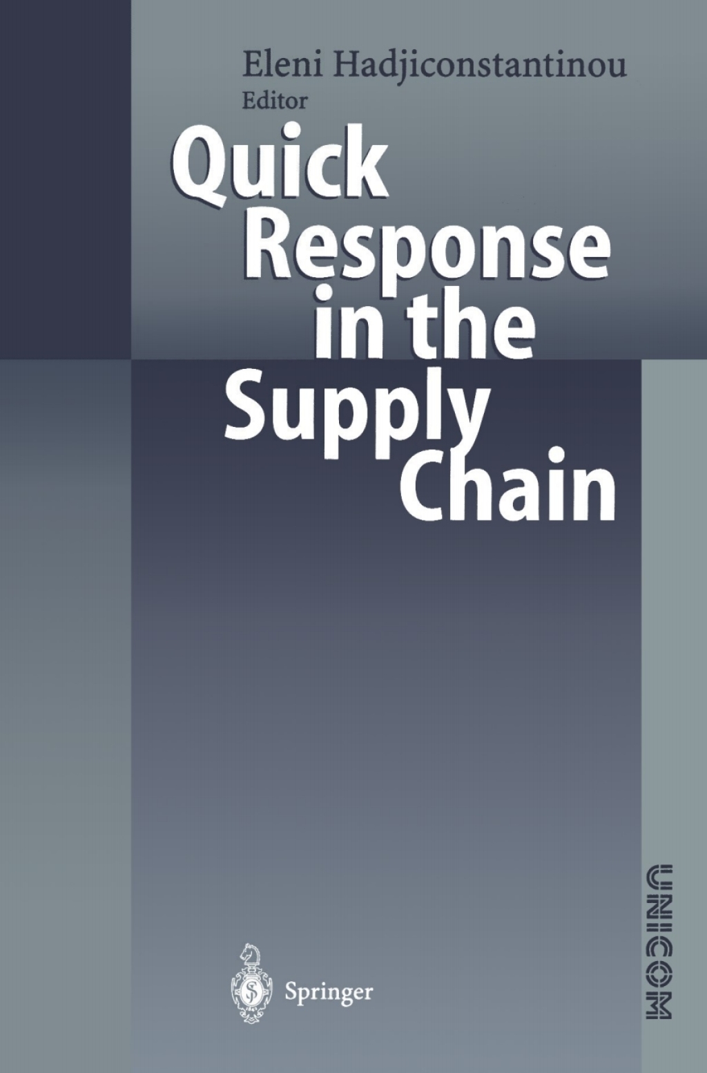 Quick Response in the Supply Chain 1st Edition â€“ PDF/EPUB Version Downloadable