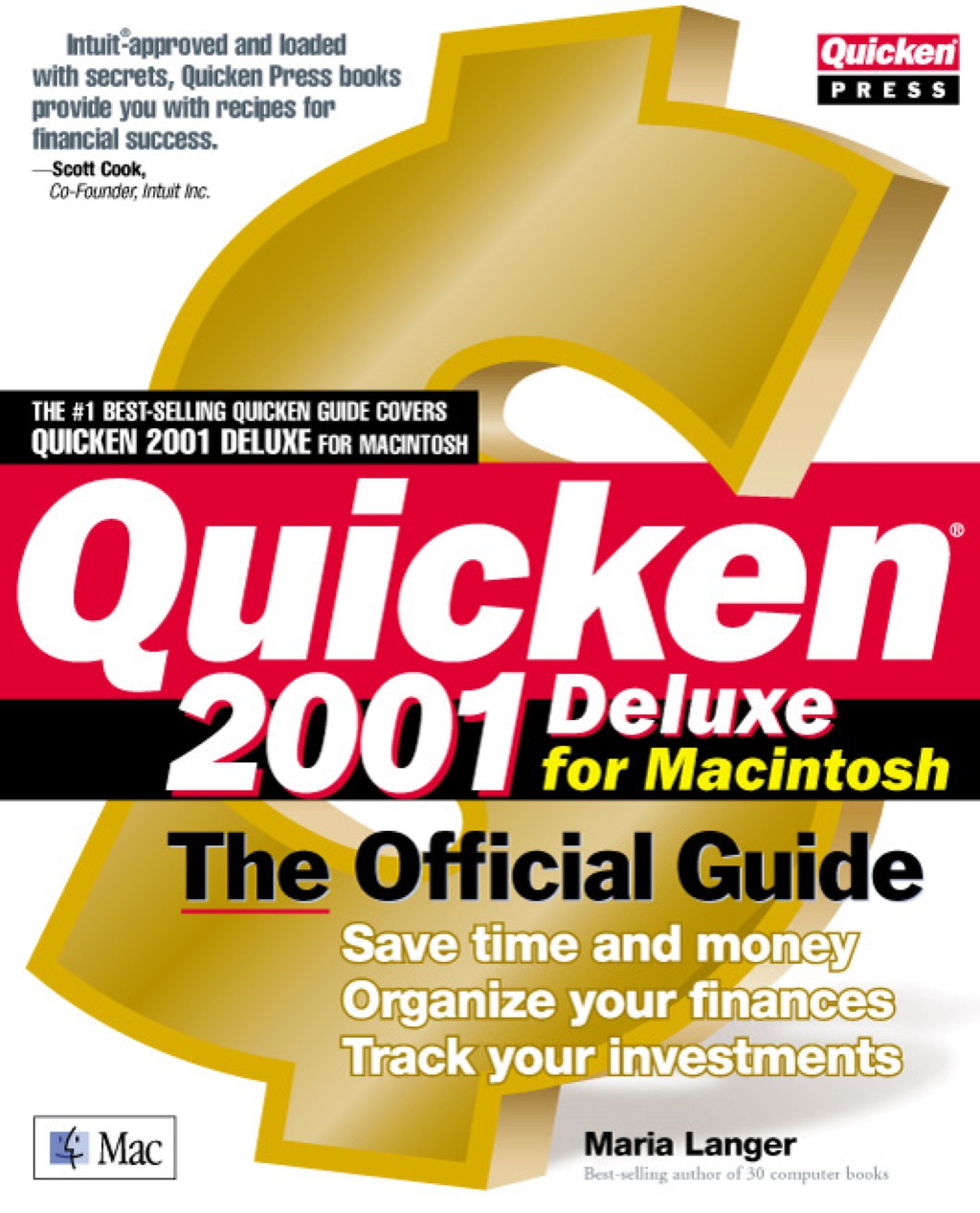 Quicken(r) 2001 Deluxe For Macintosh: The Official Guide 1st Edition - (PDF/EPUB Version)