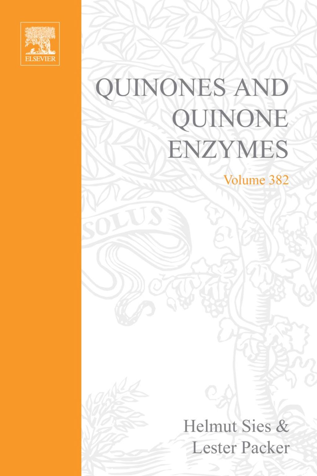 Quinones and Quinone Enzymes, Part B  â€“ PDF/EPUB Version Downloadable