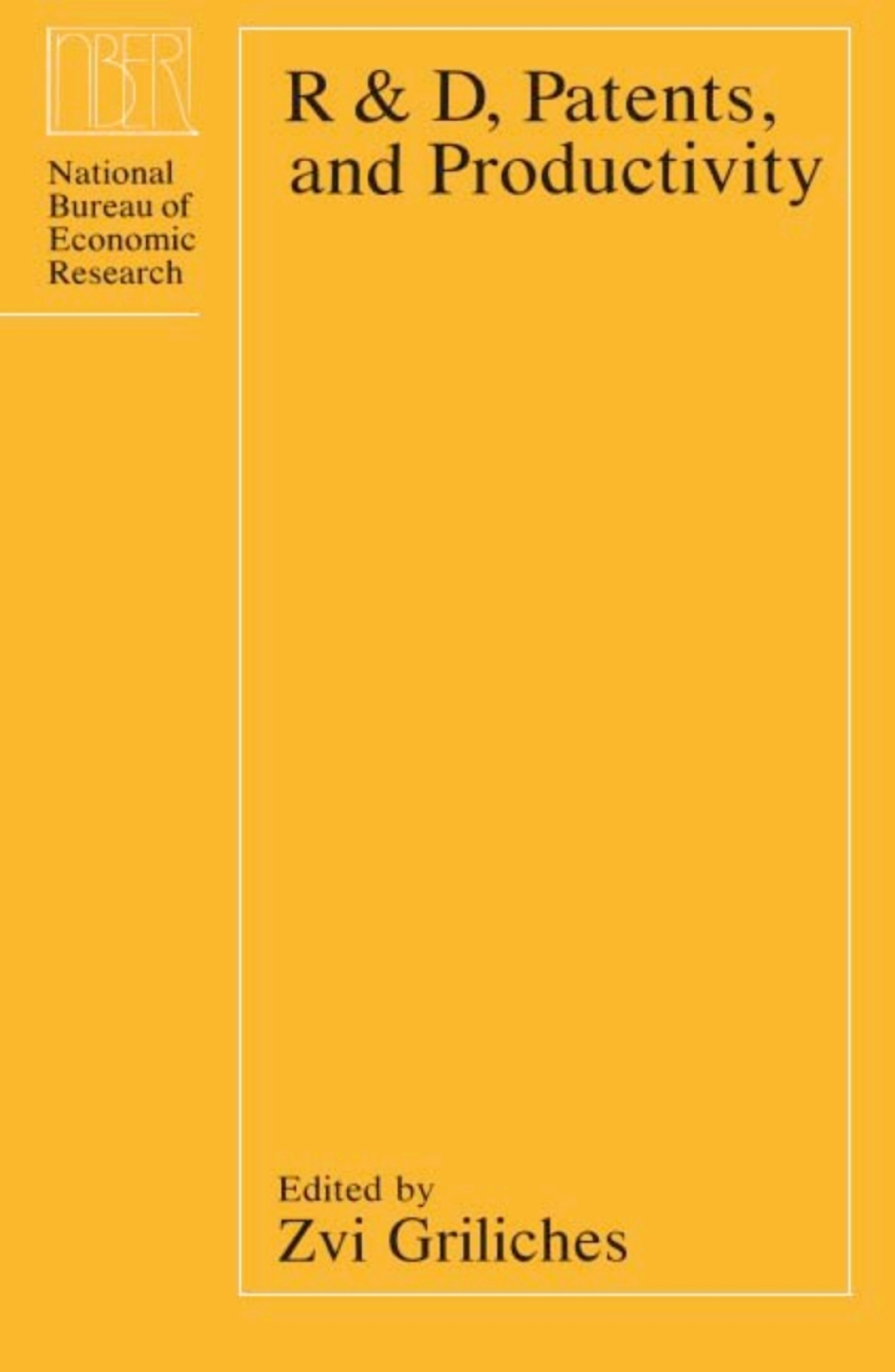 R&D, Patents and Productivity 1st Edition â€“ PDF/EPUB Version Downloadable