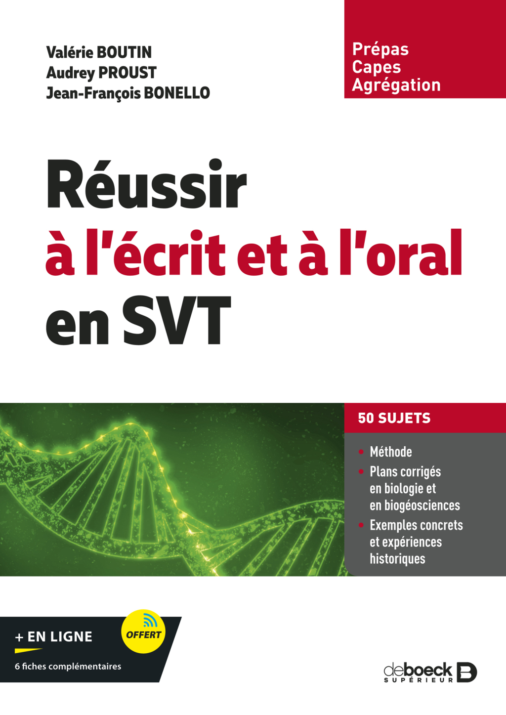 RÃ©ussir Ã  l Ã©crit et Ã  l oral en SVT Capes agrÃ©gation prÃ©pas 1st Edition - (PDF/EPUB Version)