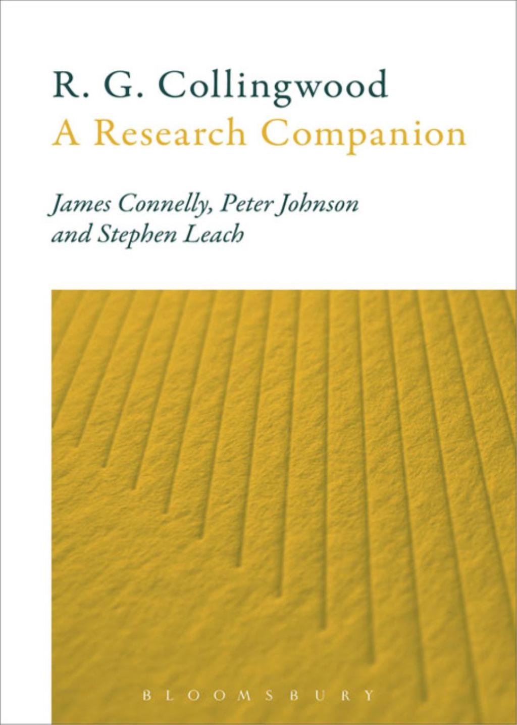 R. G. Collingwood: A Research Companion 1st Edition â€“ PDF/EPUB Version Downloadable