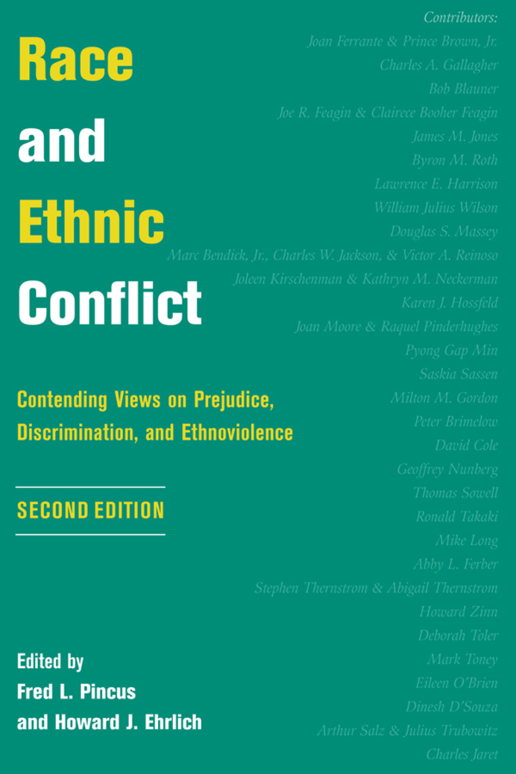 Race And Ethnic Conflict Contending Views On Prejudice, Discrimination, And Ethnoviolence 1st Edition â€“ PDF/EPUB Version Downloadable