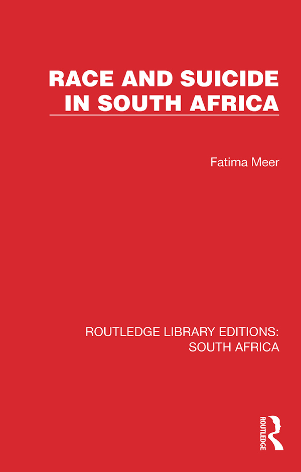 Race and Suicide in South Africa 1st Edition â€“ PDF/EPUB Version Downloadable