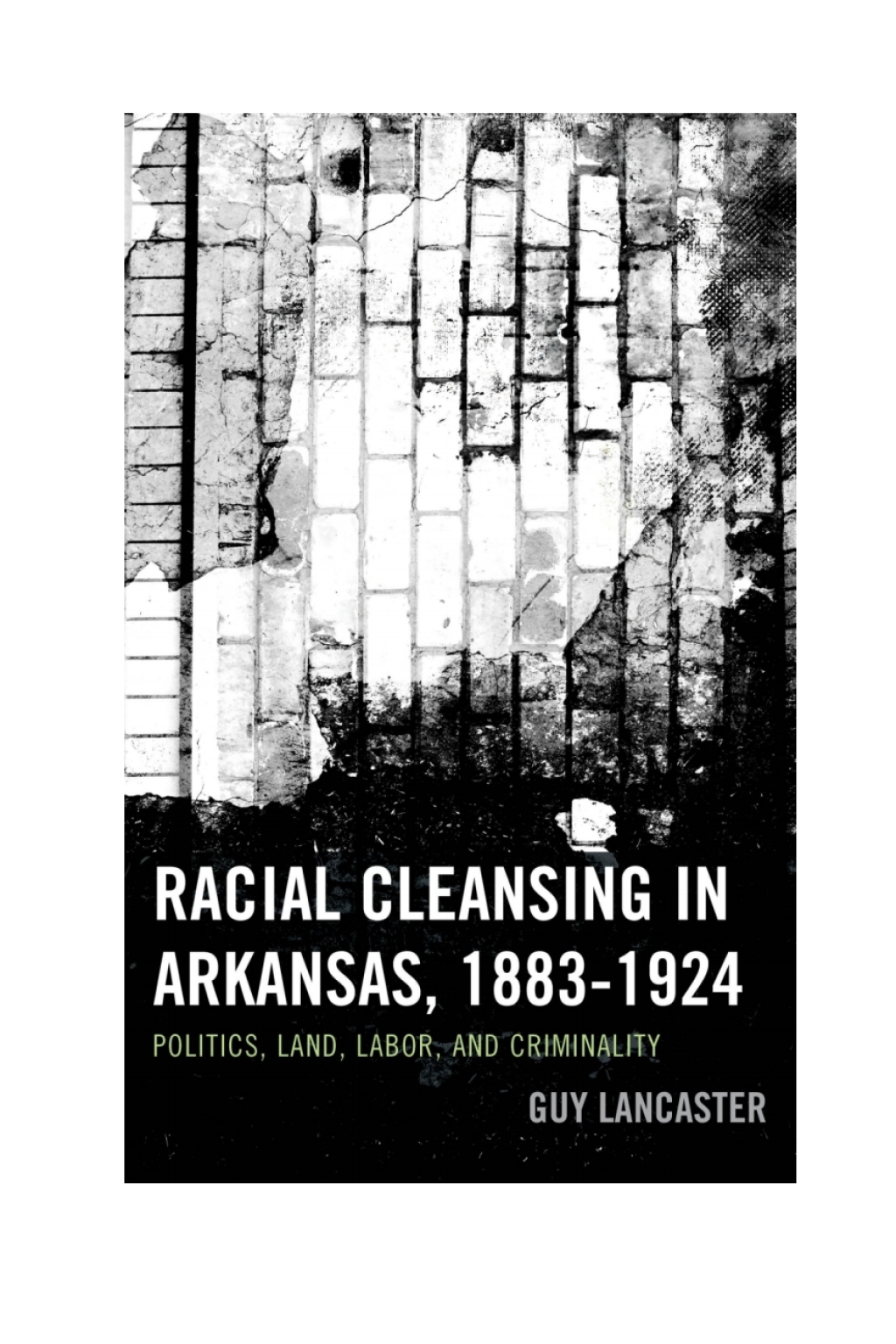 Racial Cleansing in Arkansas, 1883â€“1924 Politics, Land, Labor, and Criminality 1st Edition â€“ PDF/EPUB Version Downloadable
