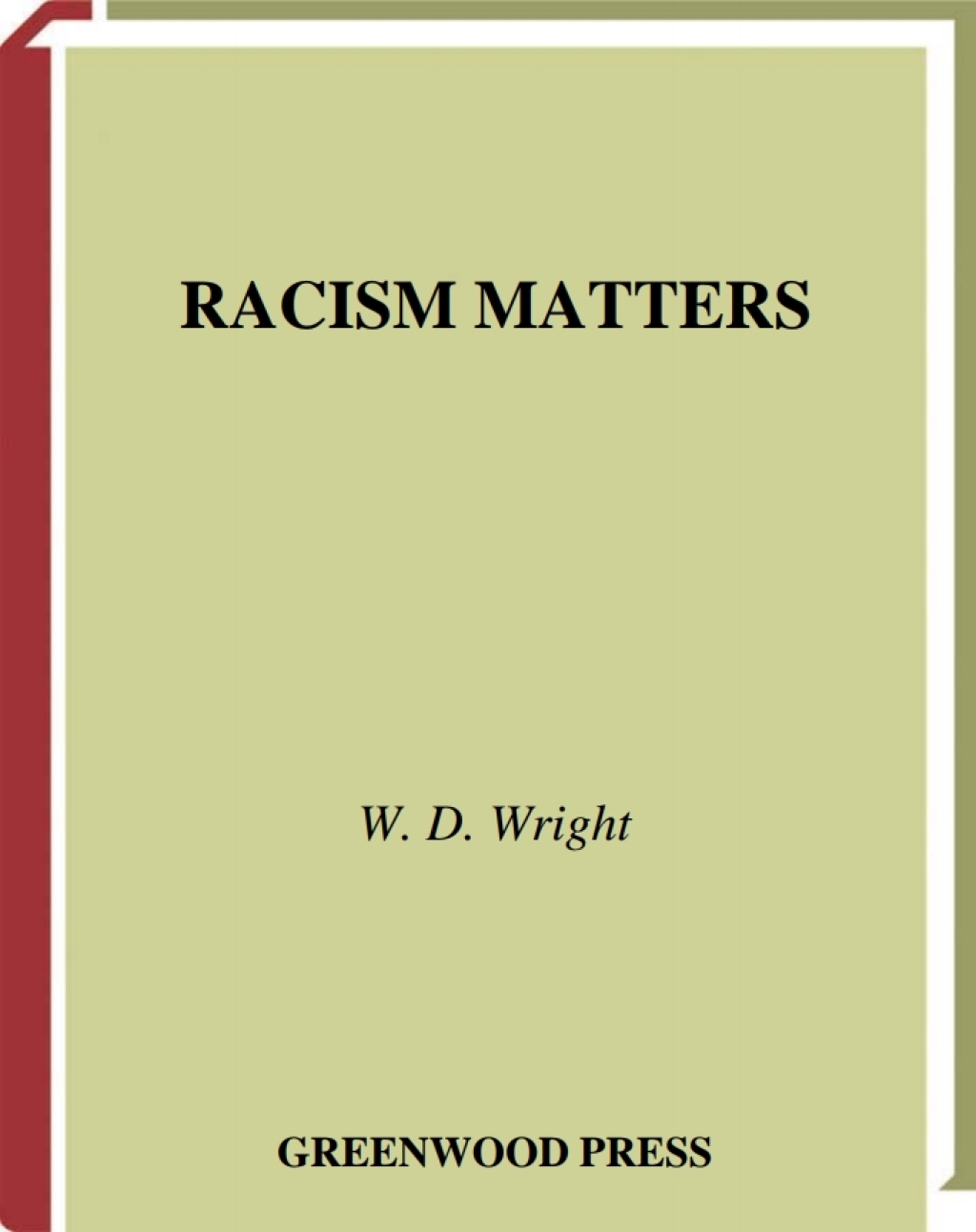Racism Matters 1st Edition â€“ PDF/EPUB Version Downloadable