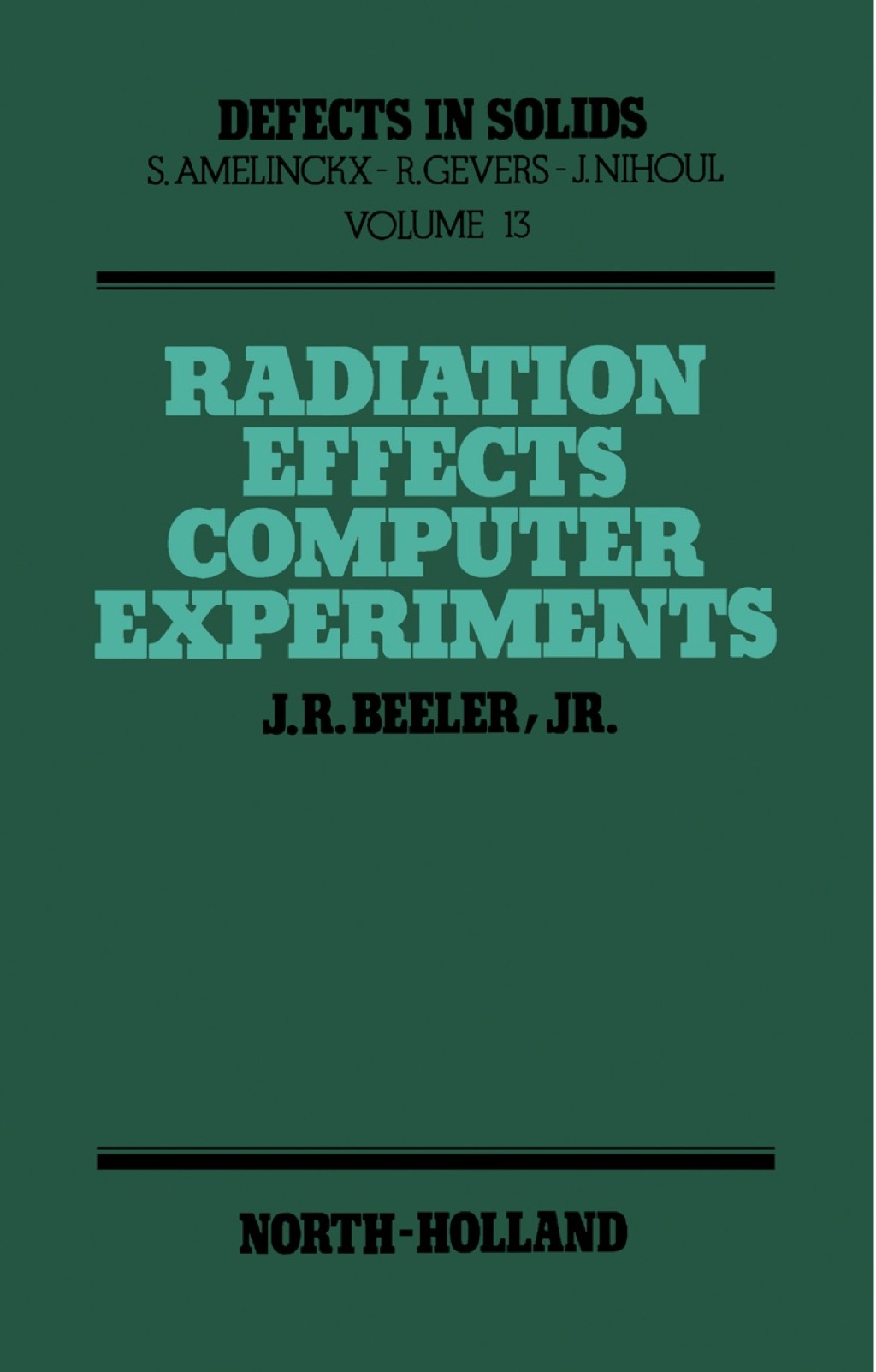 Radiation Effects Computer Experiments  â€“ PDF/EPUB Version Downloadable