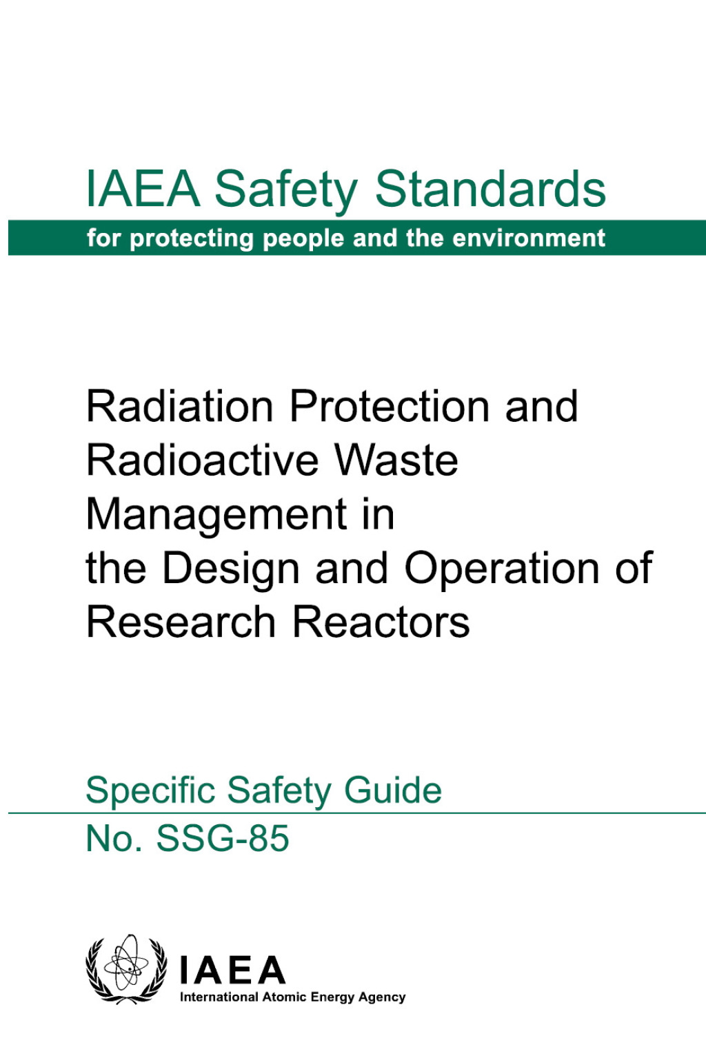 Radiation Protection and Radioactive Waste Management in the Design and Operation of Research Reactors  â€“ PDF/EPUB Version Downloadable