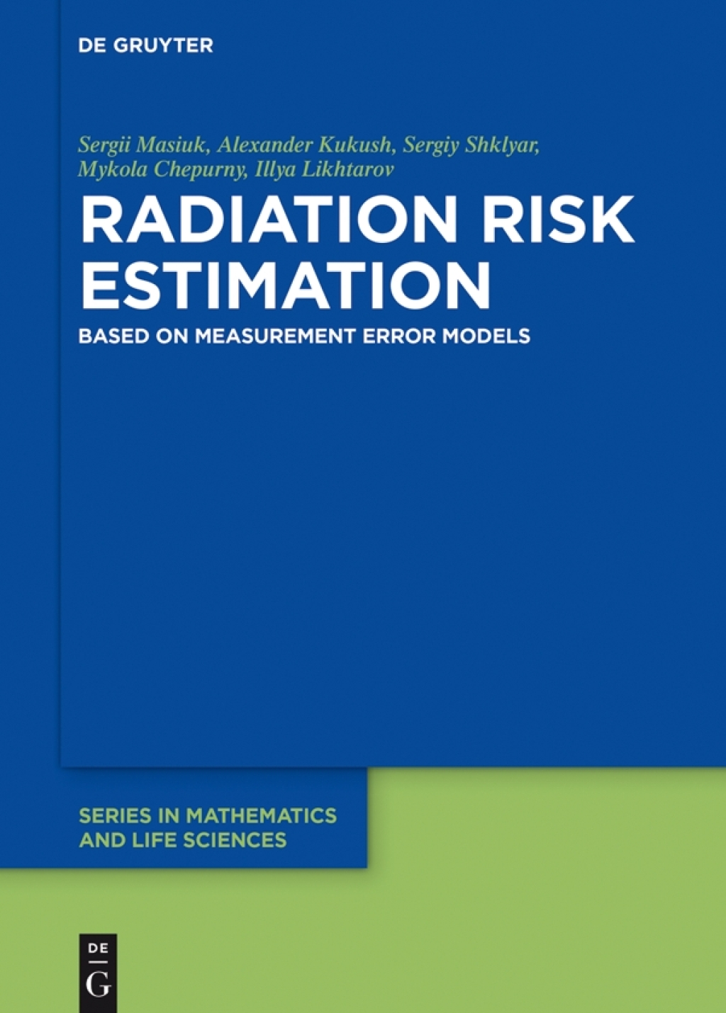 Radiation Risk Estimation Based on Measurement Error Models 1st Edition â€“ PDF/EPUB Version Downloadable
