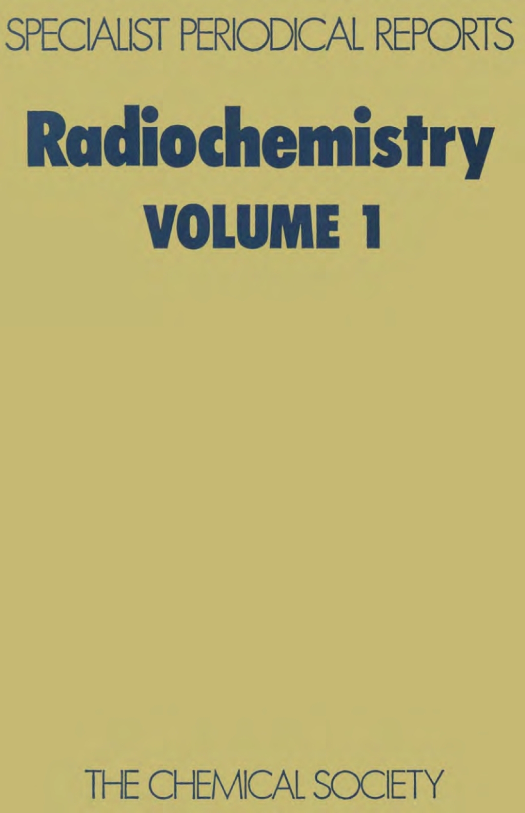 Radiochemistry Volume 1 1st Edition â€“ PDF/EPUB Version Downloadable