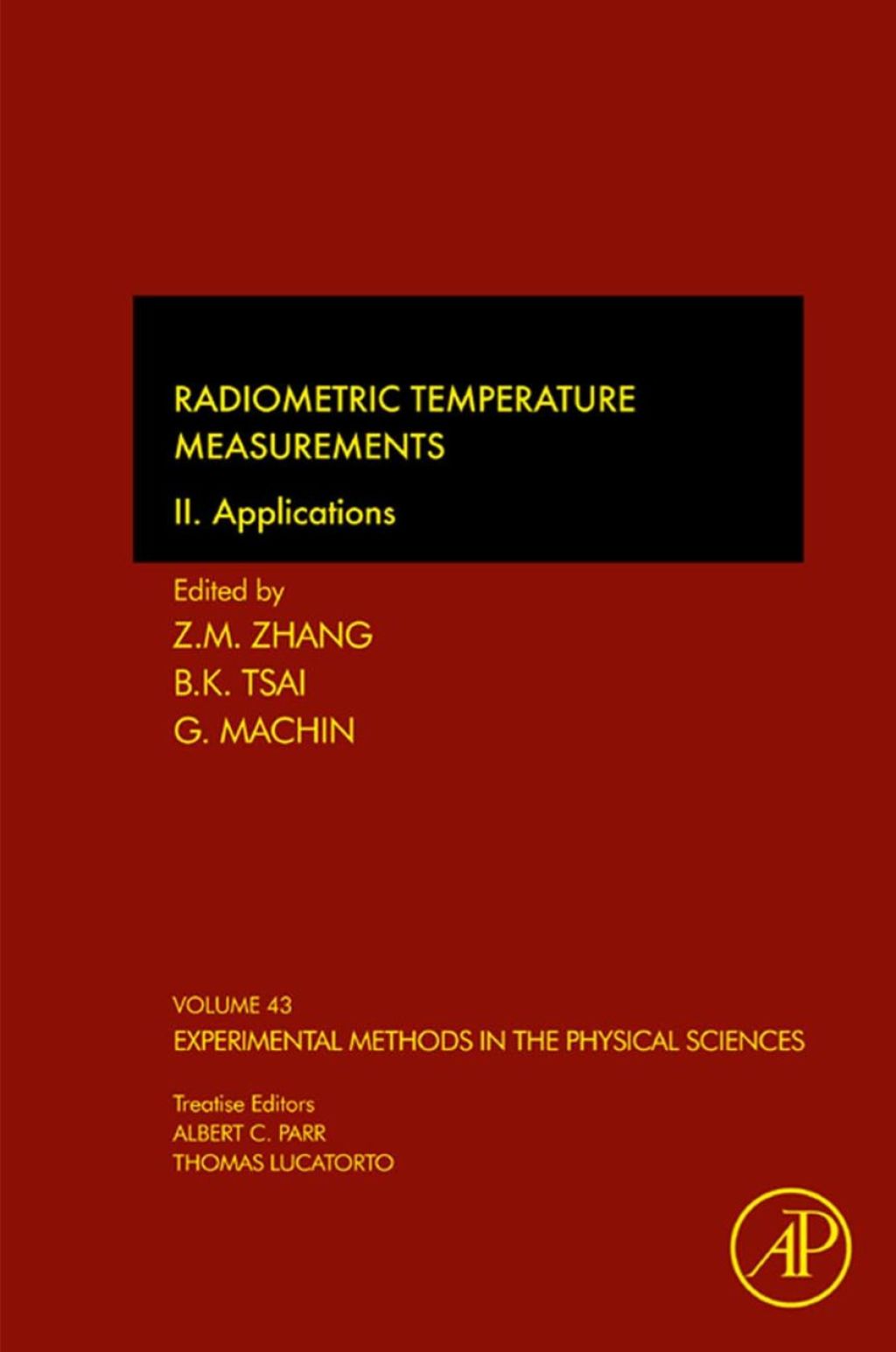 Radiometric Temperature Measurements: II. Applications  â€“ PDF/EPUB Version Downloadable
