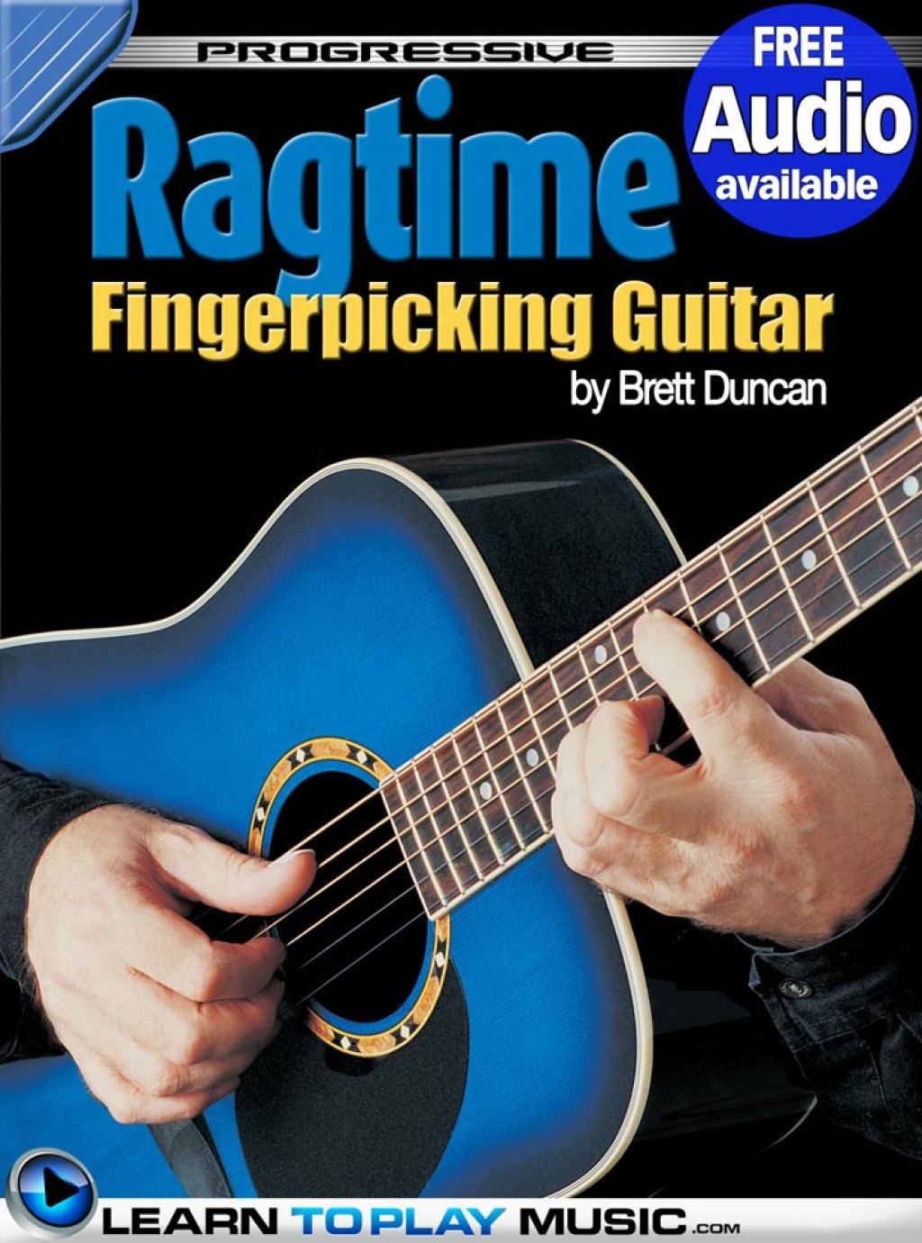 Ragtime Fingerstyle Guitar Lessons Teach Yourself How to Play Guitar (Free Audio Available) 1st Edition - (PDF/EPUB Version)