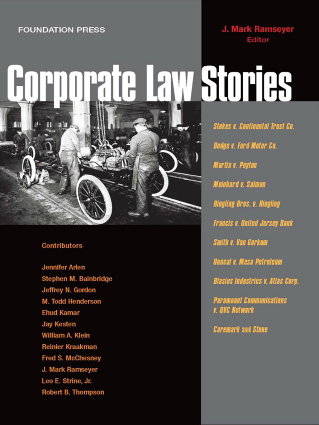 Ramseyer's Corporate Law Stories 1st Edition â€“ PDF/EPUB Version Downloadable