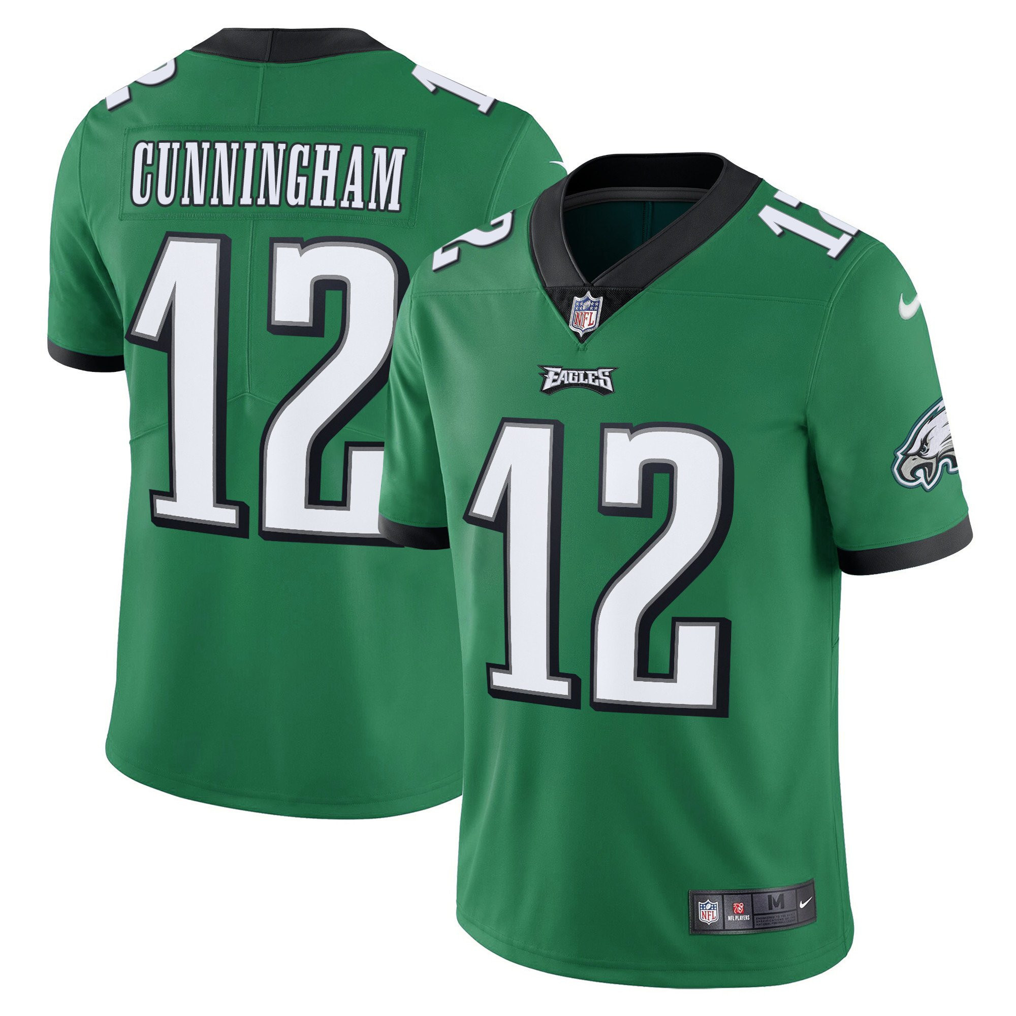 Randall Cunningham Men's Philadelphia Eagles Kelly Green Limited Kelly Jersey - All Stitched