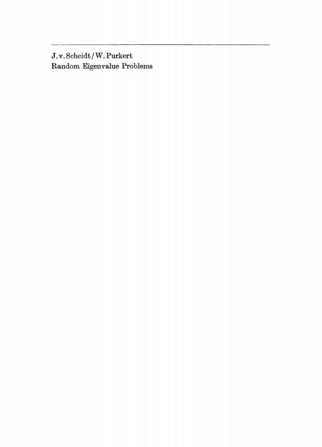 Random Eigenvalue Problems 1st Edition â€“ PDF/EPUB Version Downloadable