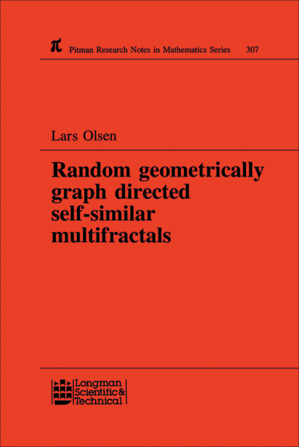 Random Geometrically Graph Directed Self-Similar Multifractals 1st Edition â€“ PDF/EPUB Version Downloadable