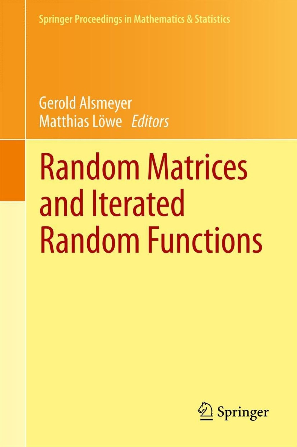 Random Matrices and Iterated Random Functions MÃ¼nster, October 2011  â€“ PDF/EPUB Version Downloadable