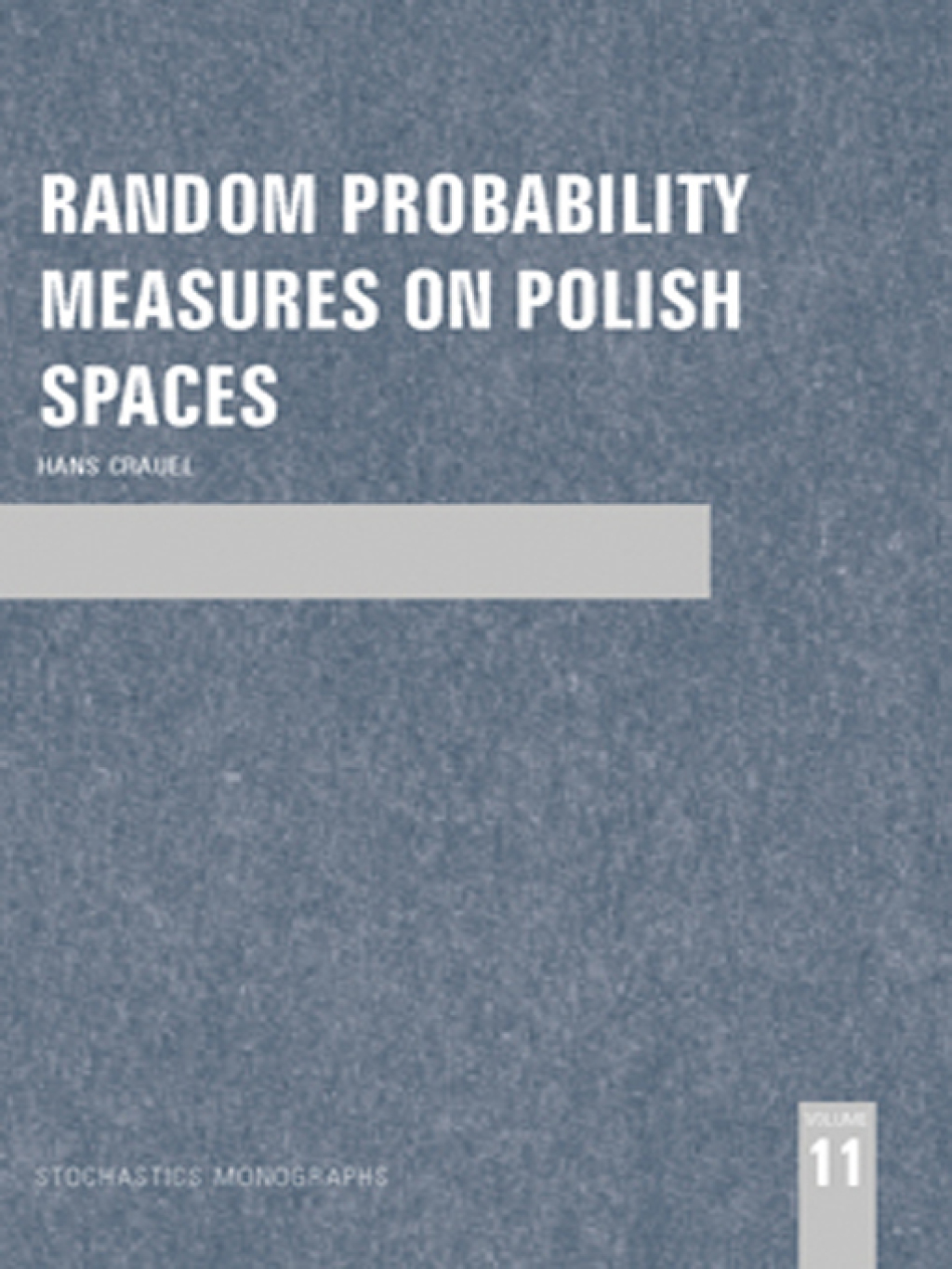 Random Probability Measures on Polish Spaces 1st Edition â€“ PDF/EPUB Version Downloadable