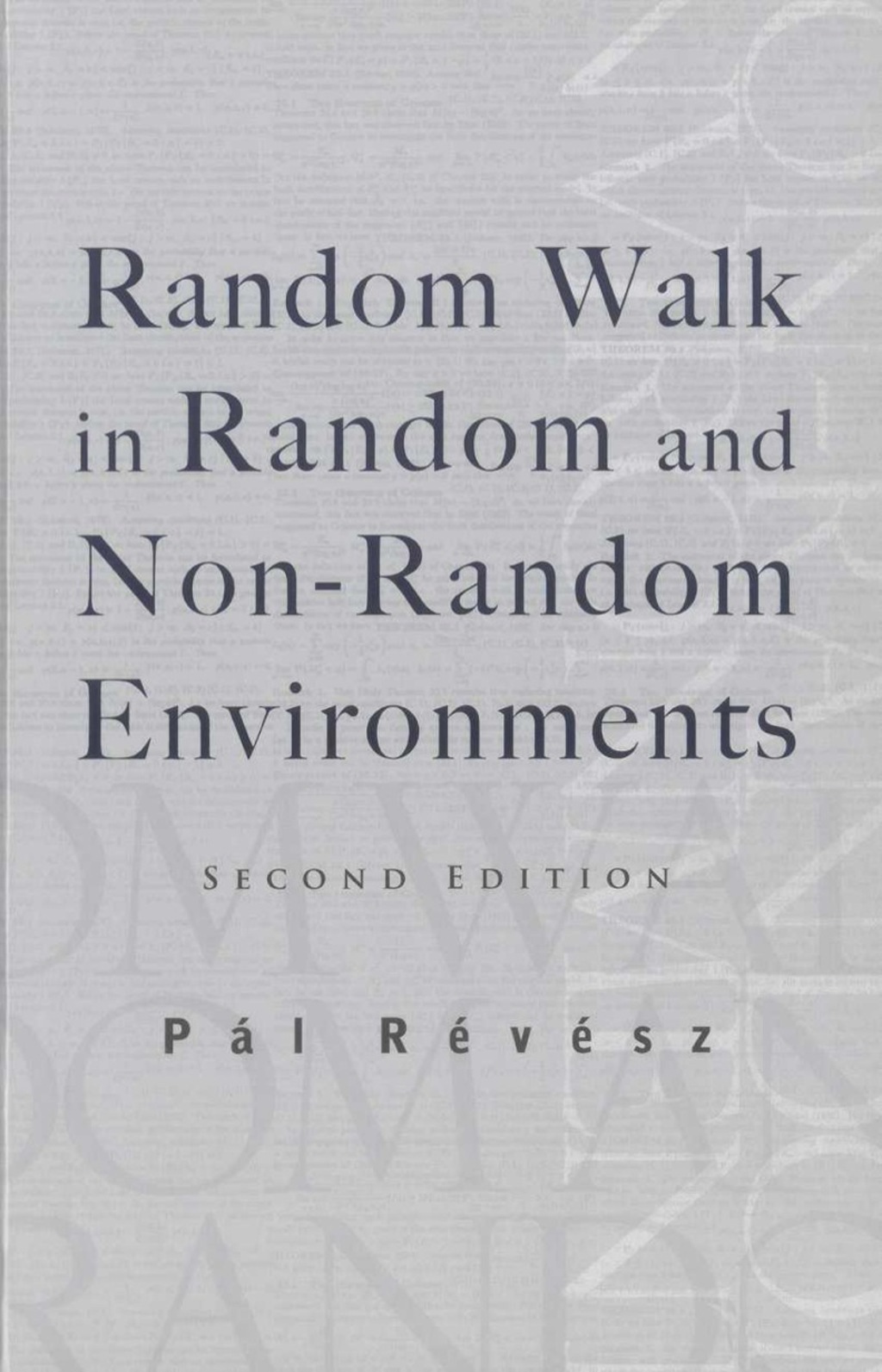 Random Walk In Random And Non-random Environments (Second Edition) 2nd Edition â€“ PDF/EPUB Version Downloadable