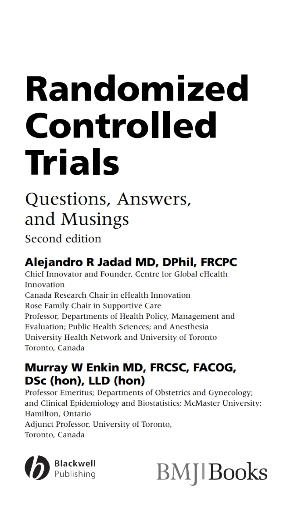 Randomized Controlled Trials Questions, Answers and Musings 1st Edition â€“ PDF/EPUB Version Downloadable