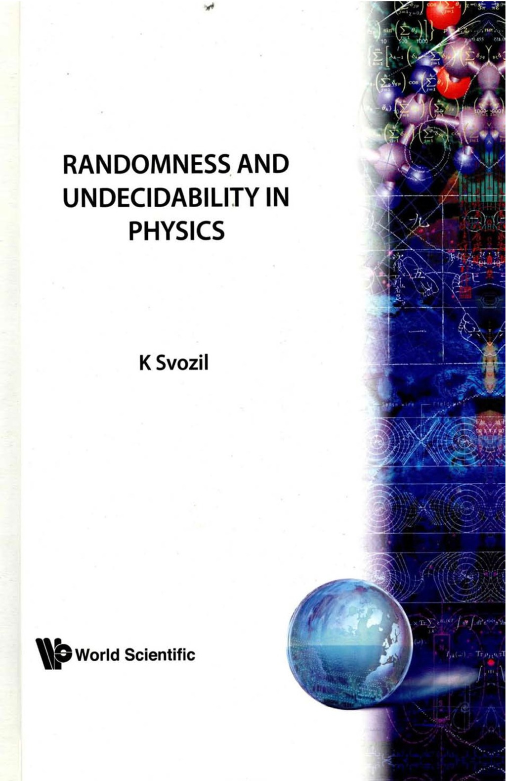 RANDOMNESS & UNDECIDABILITY IN PHYSICS  â€“ PDF/EPUB Version Downloadable