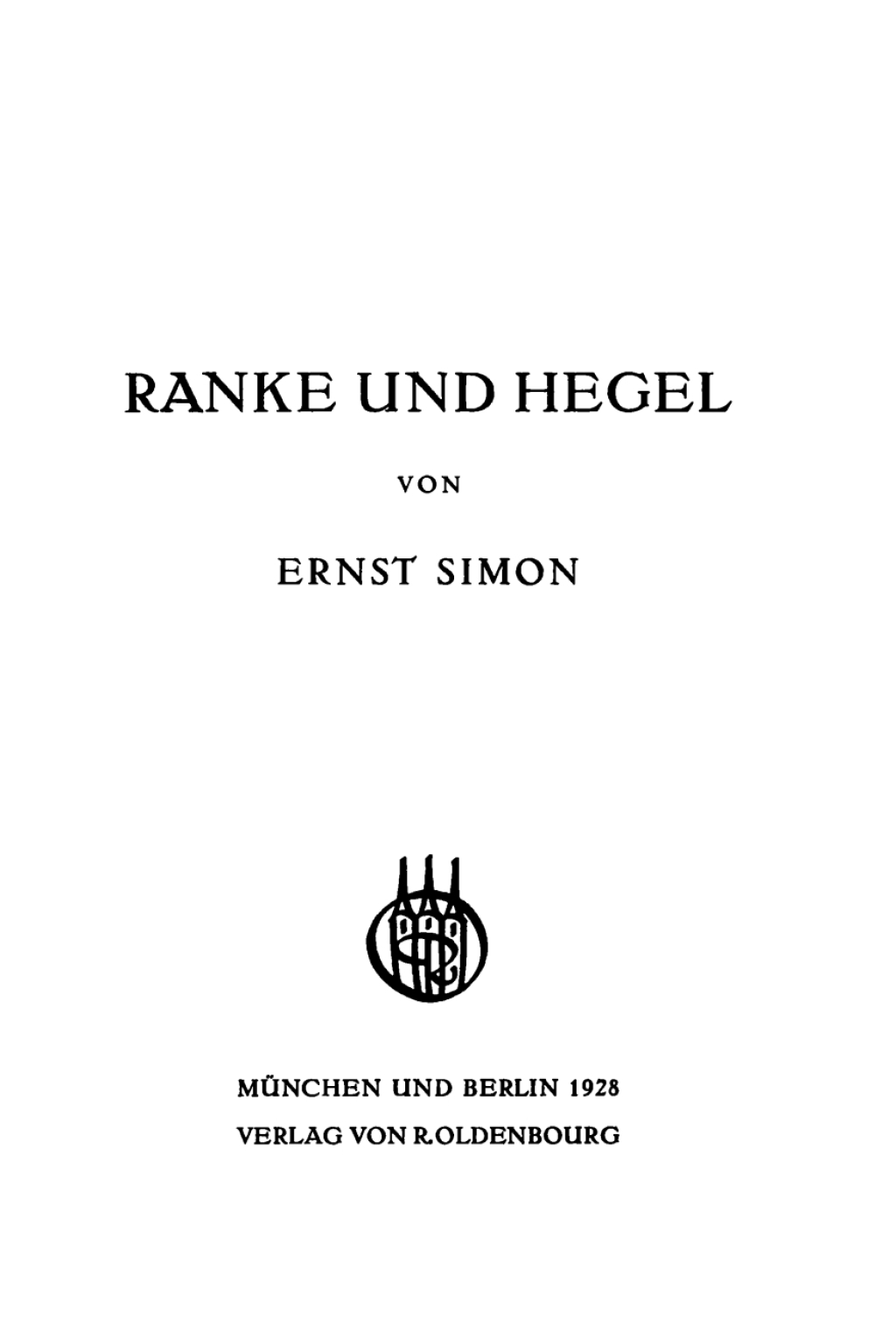 Ranke und Hegel 1st Edition â€“ PDF/EPUB Version Downloadable