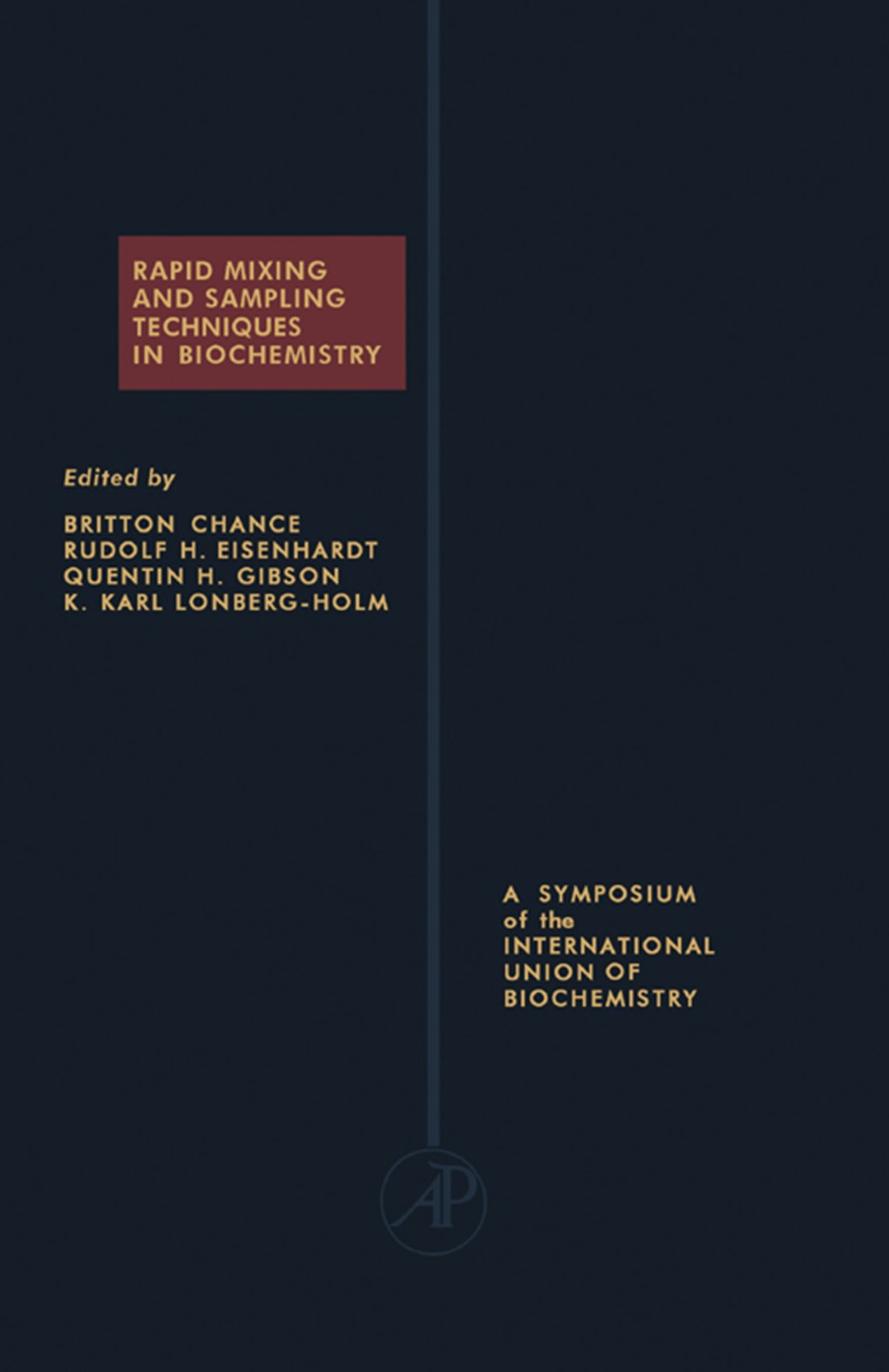 Rapid Mixing and Sampling Techniques in Biochemistry  â€“ PDF/EPUB Version Downloadable