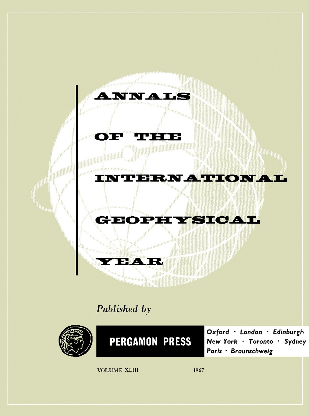 Rapport sur les Longitudes et Latitudes Annals of The International Geophysical Year, Vol. 43 - (PDF/EPUB Version)