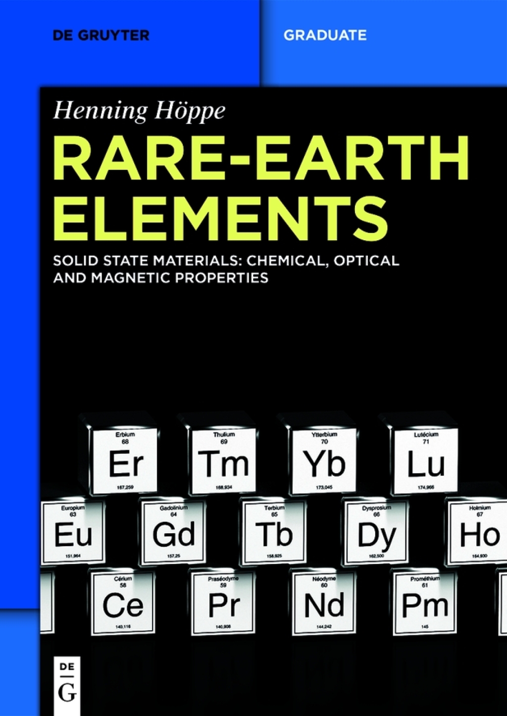 Rare-Earth Elements Solid State Materials: Chemical, Optical and Magnetic Properties 1st Edition â€“ PDF/EPUB Version Downloadable