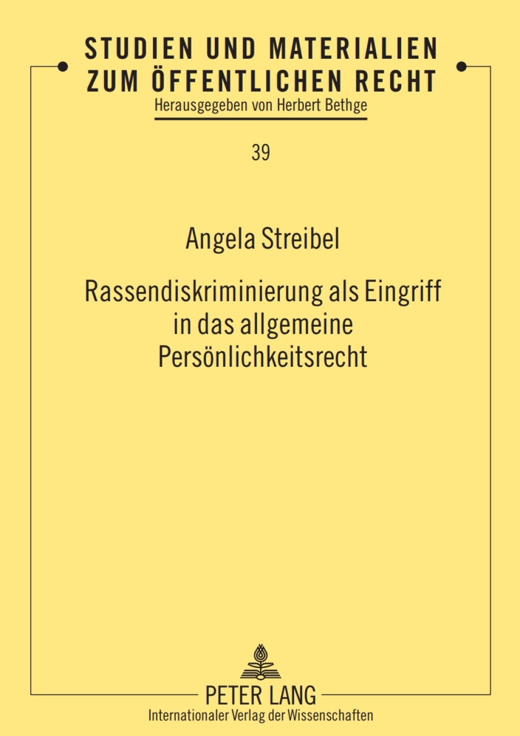 Rassendiskriminierung als Eingriff in das allgemeine Persoenlichkeitsrecht 1st Edition â€“ PDF/EPUB Version Downloadable