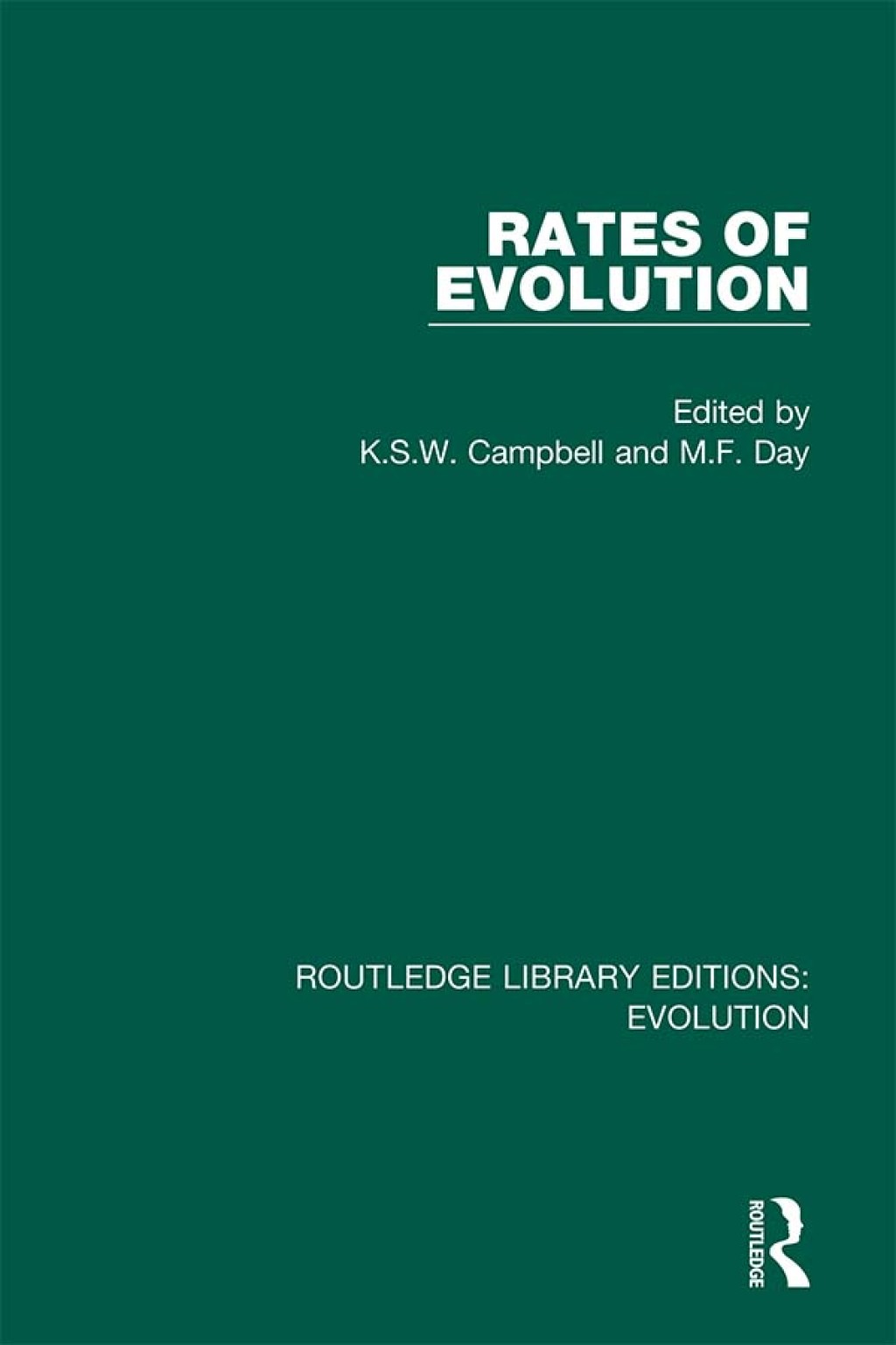 Rates of Evolution 1st Edition â€“ PDF/EPUB Version Downloadable