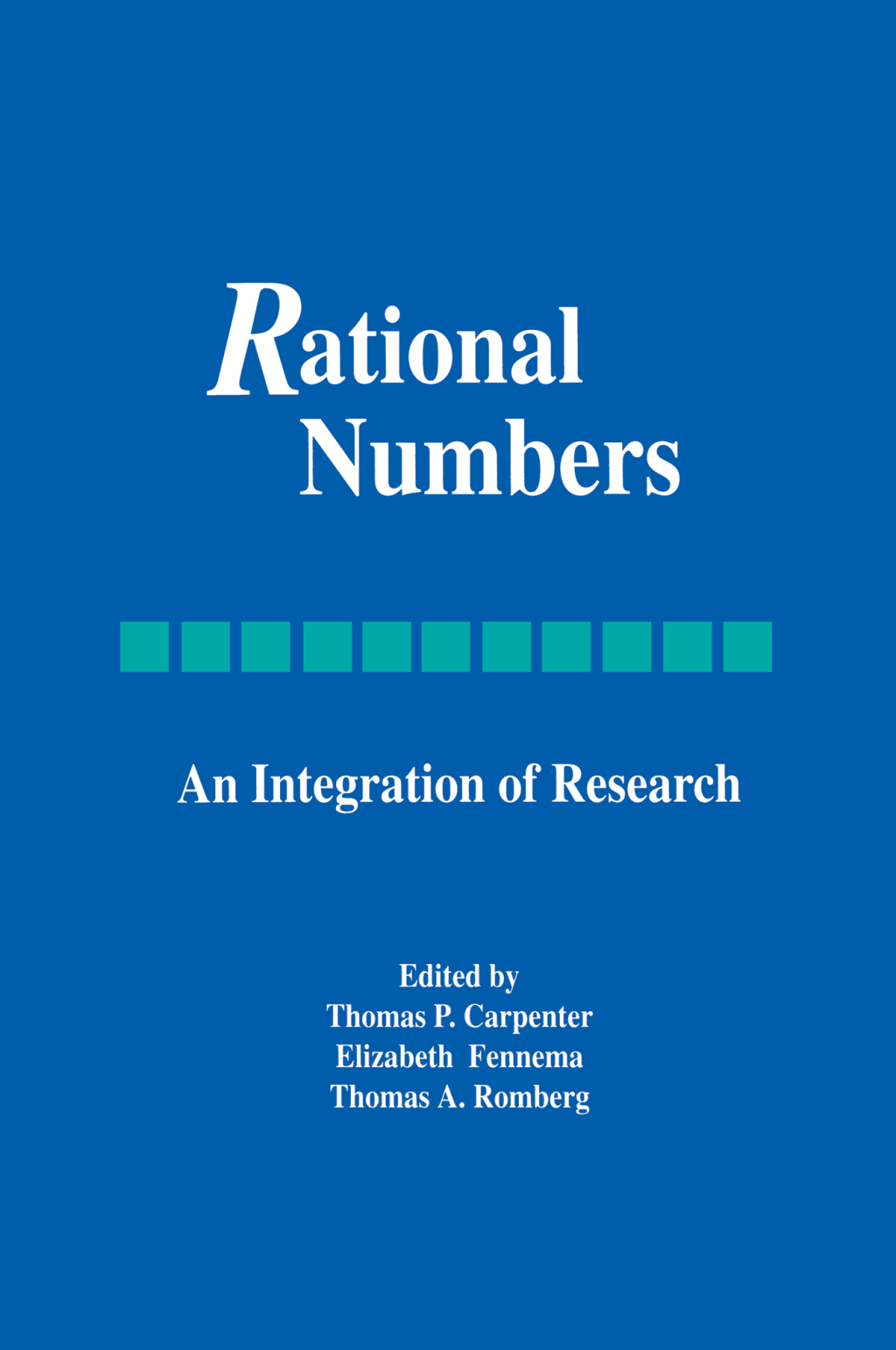 Rational Numbers An Integration of Research 1st Edition â€“ PDF/EPUB Version Downloadable