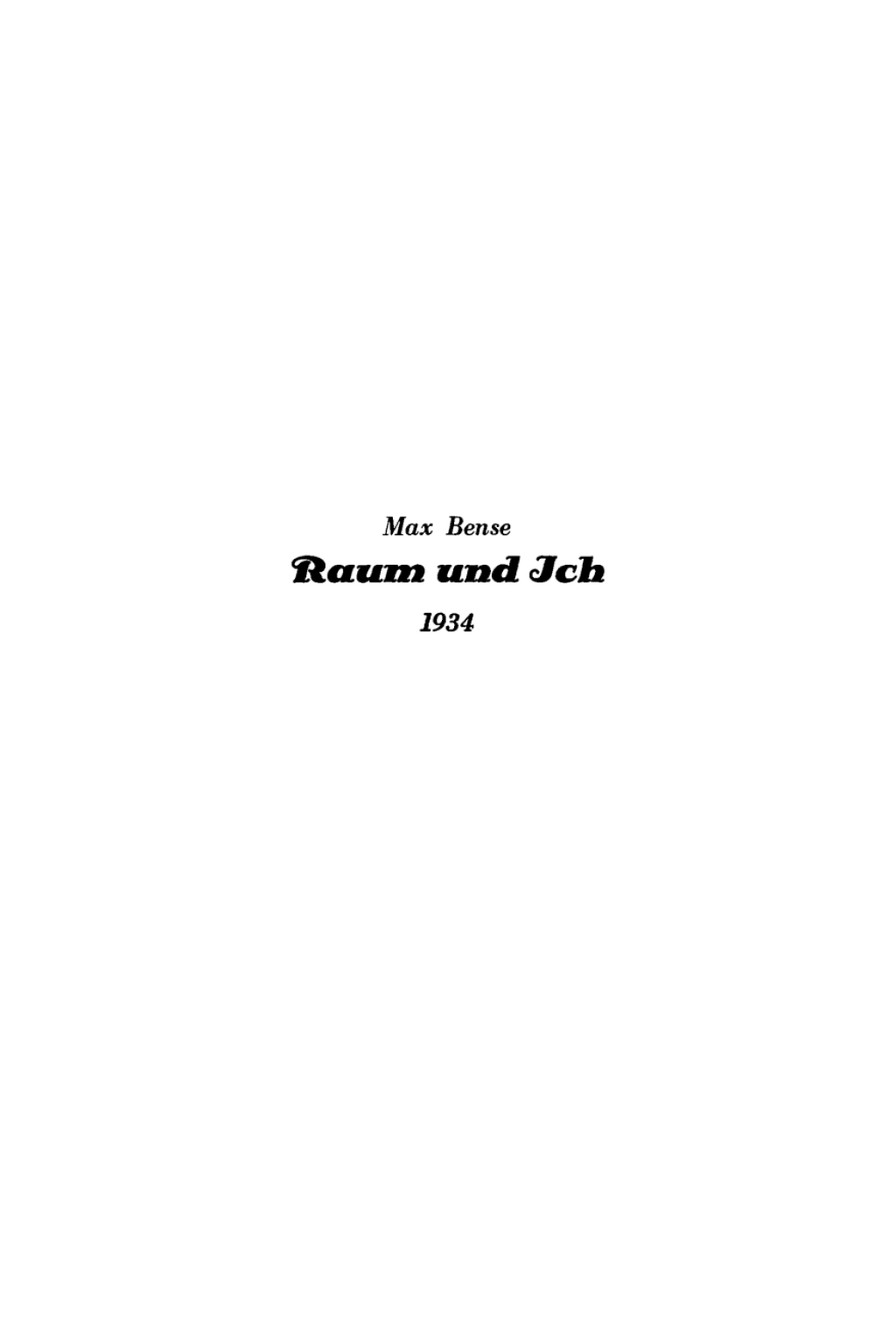 Raum und Ich Eine Philosophie Ã¼ber den Raum 1st Edition â€“ PDF/EPUB Version Downloadable