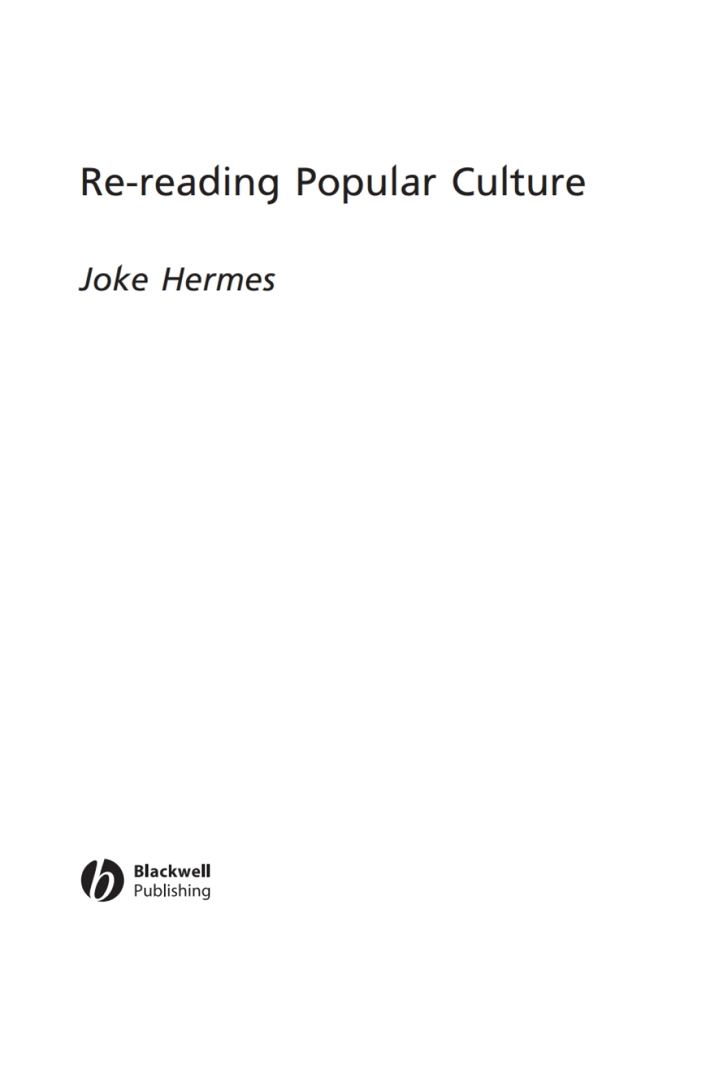 Re-reading Popular Culture 1st Edition â€“ PDF/EPUB Version Downloadable