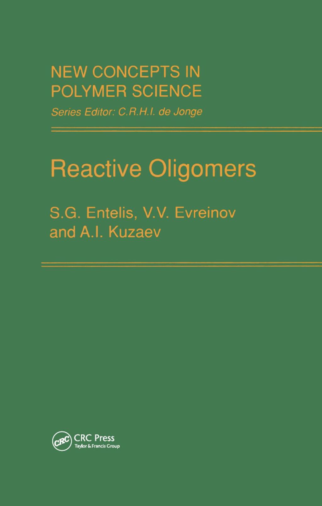 Reactive Oligomers 1st Edition â€“ PDF/EPUB Version Downloadable