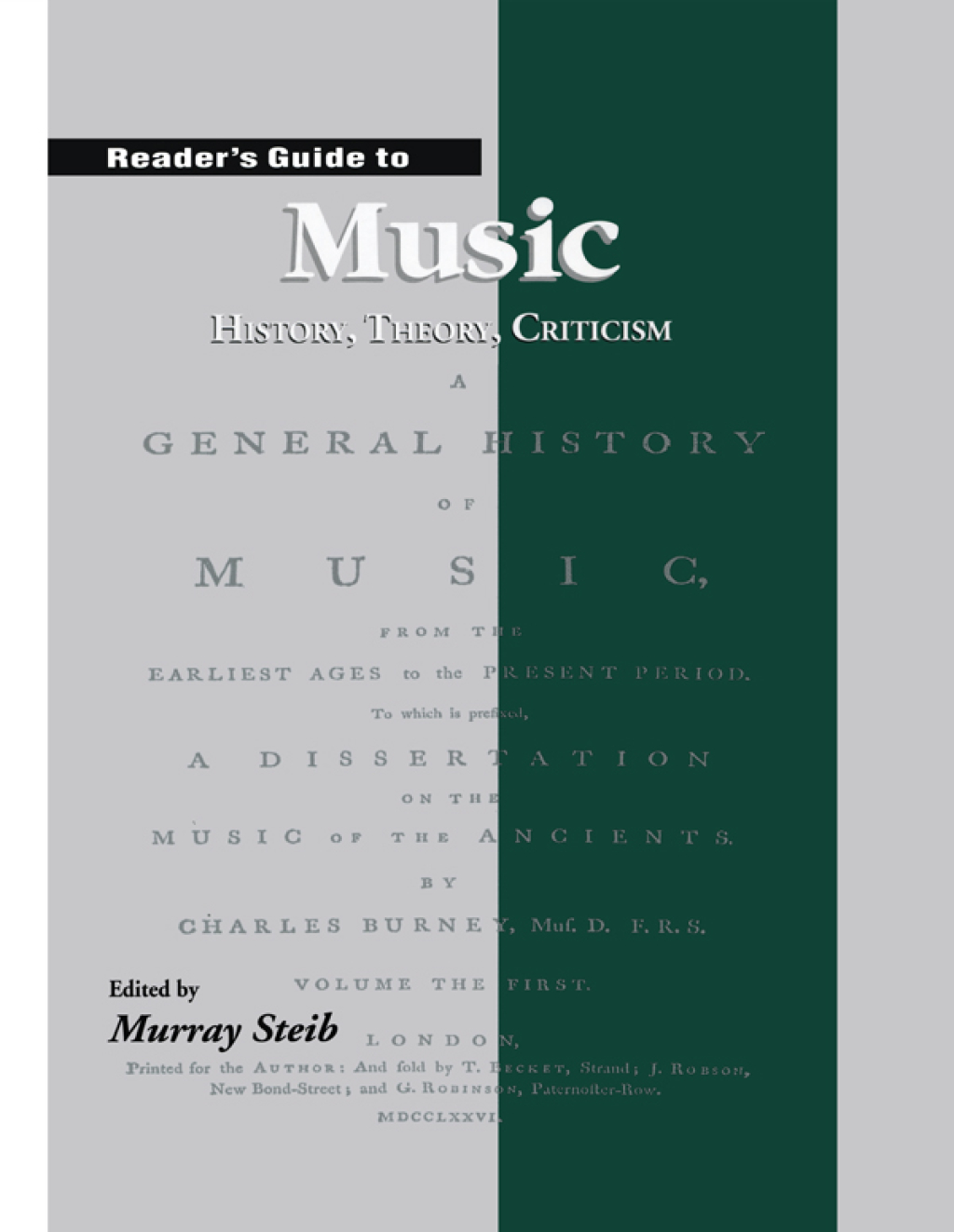 Reader's Guide to Music History, Theory and Criticism 1st Edition â€“ PDF/EPUB Version Downloadable
