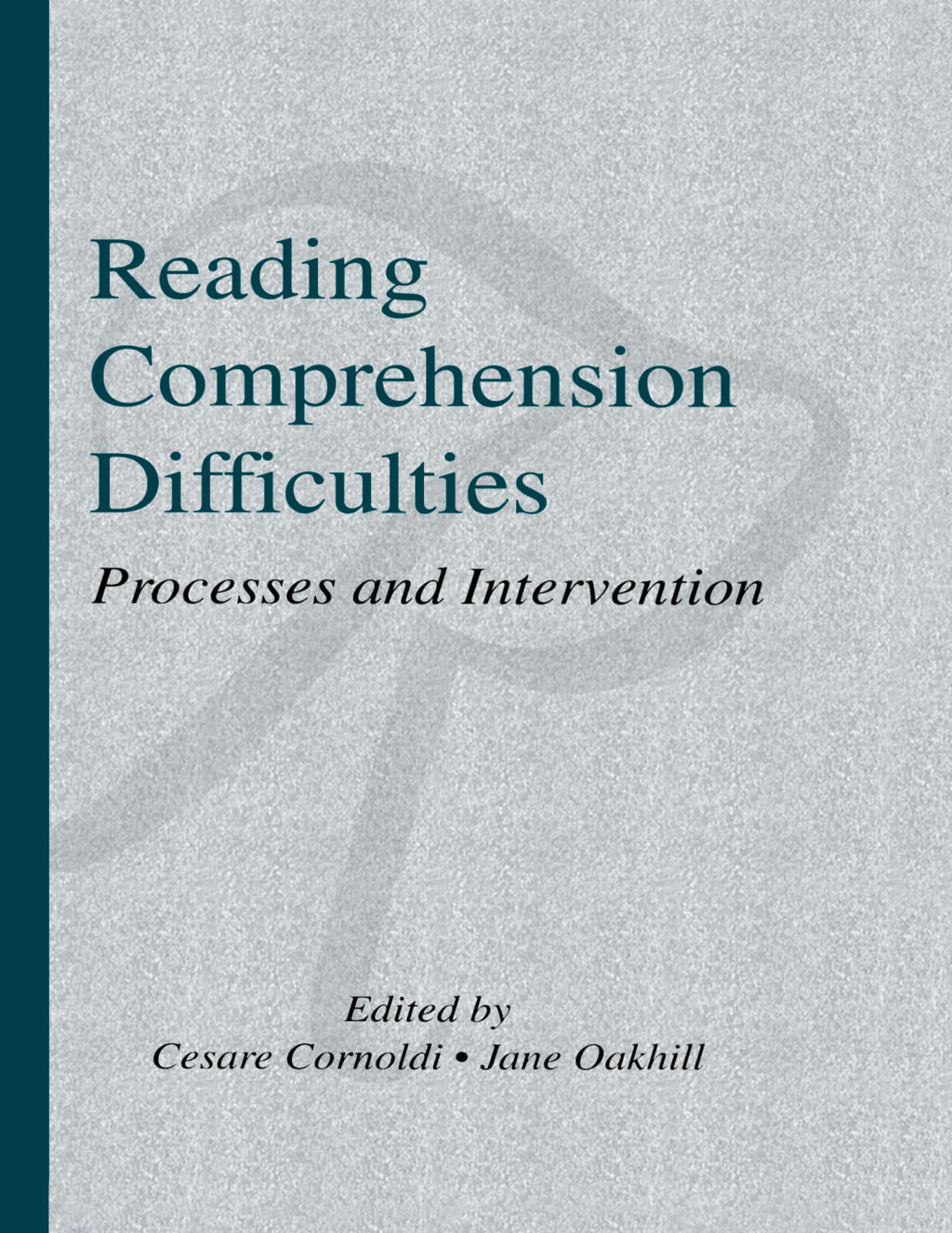 Reading Comprehension Difficulties Processes and Intervention 1st Edition â€“ PDF/EPUB Version Downloadable